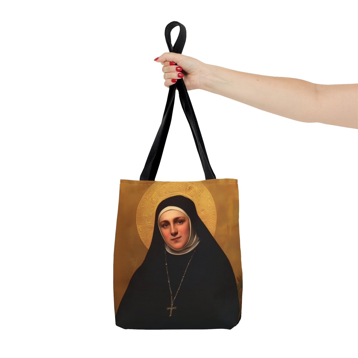 Saint Geltrude Caterina Comensoli - Tote Bag - Large Medium Small Faith Art Bag - Catholic Faith Purse