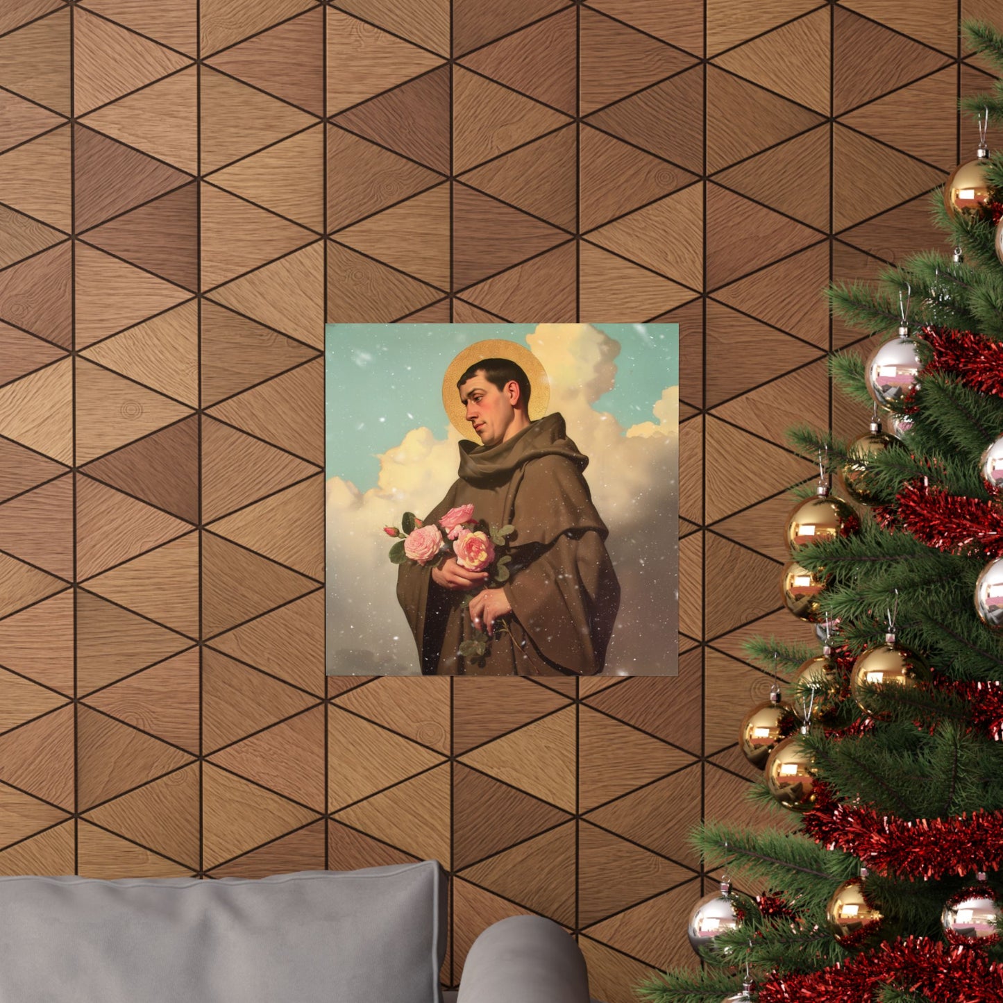 Saint Didacus of Alcala - Sanctified Souls Print - Multiple Sizes - Premium Matte Vertical Posters