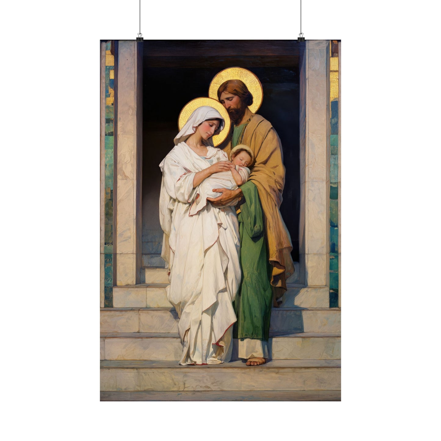 The Feast of the Presentation of the Lord - Holy Family - Sanctified Souls Print - Multiple Sizes - Premium Matte Vertical Posters