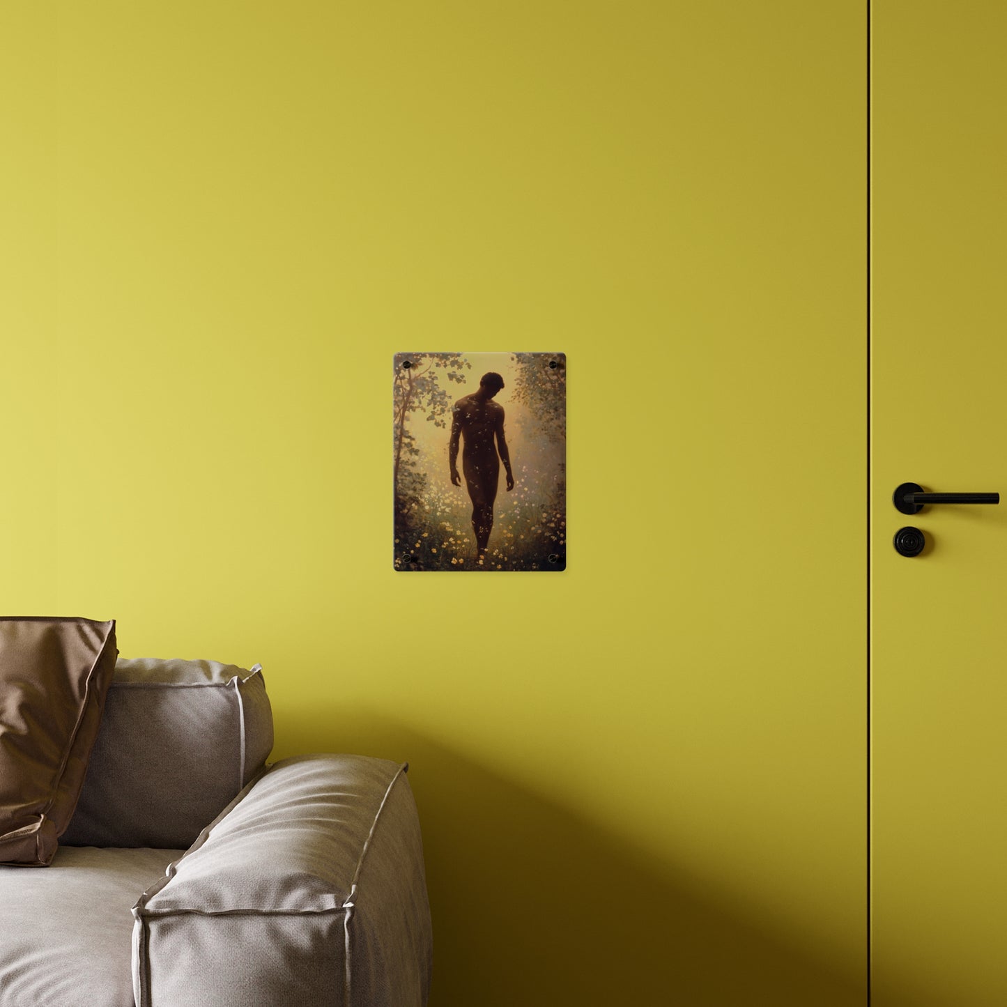 Saint Adam Wall Art Panel - Ready to Hang Acrylic Print - Catholic Saint Art - Patron Saint Print - No Frame needed