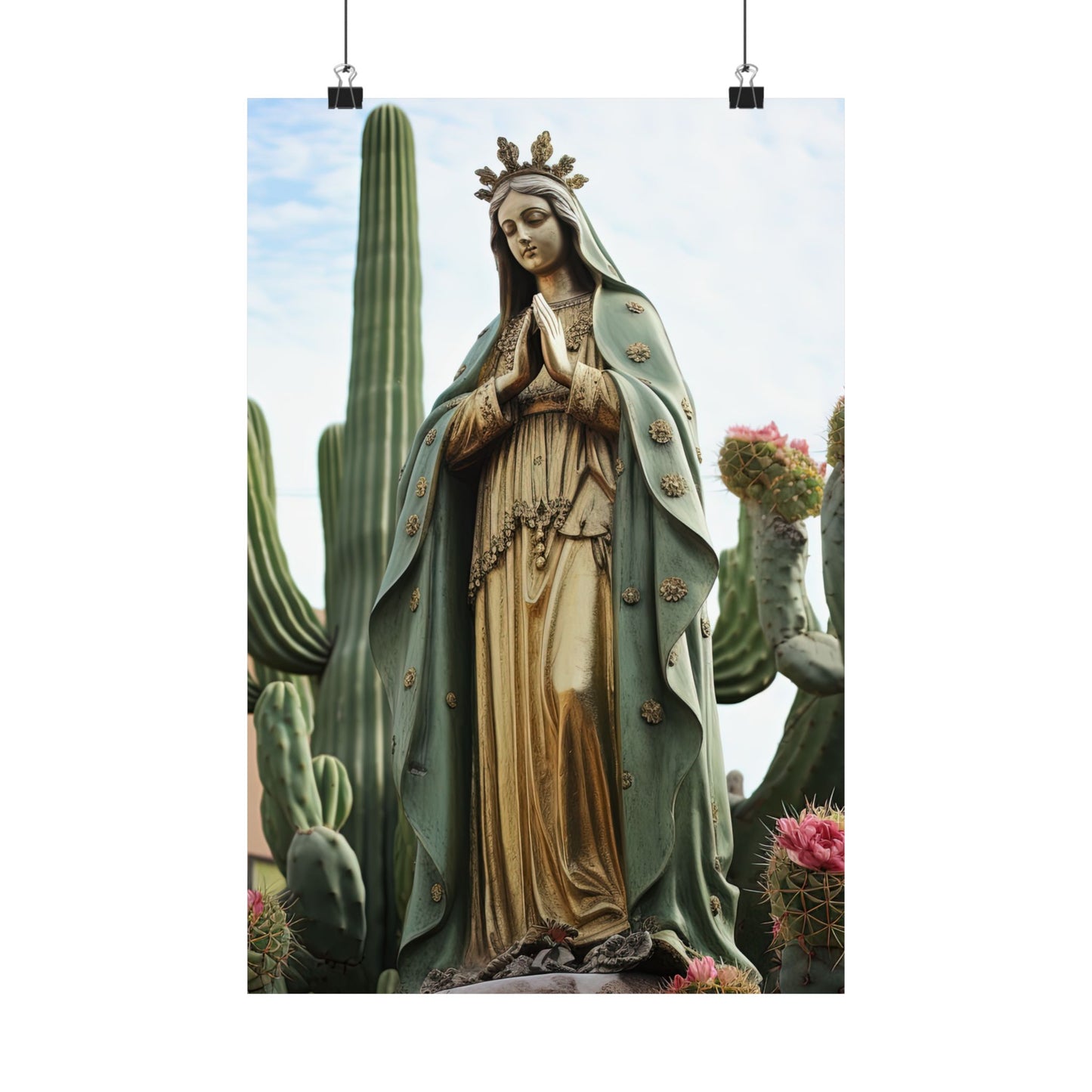 Our Lady of Guadalupe - Sanctified Souls Print - Multiple Sizes - Premium Matte Vertical Posters