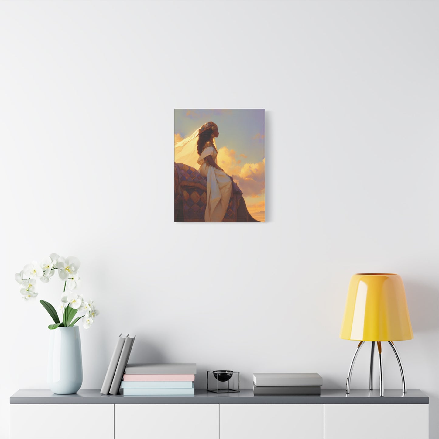 Queen of Sheba - Gallery Wrapped Canvas - Print - Religious Art for your Home - Catholic Art