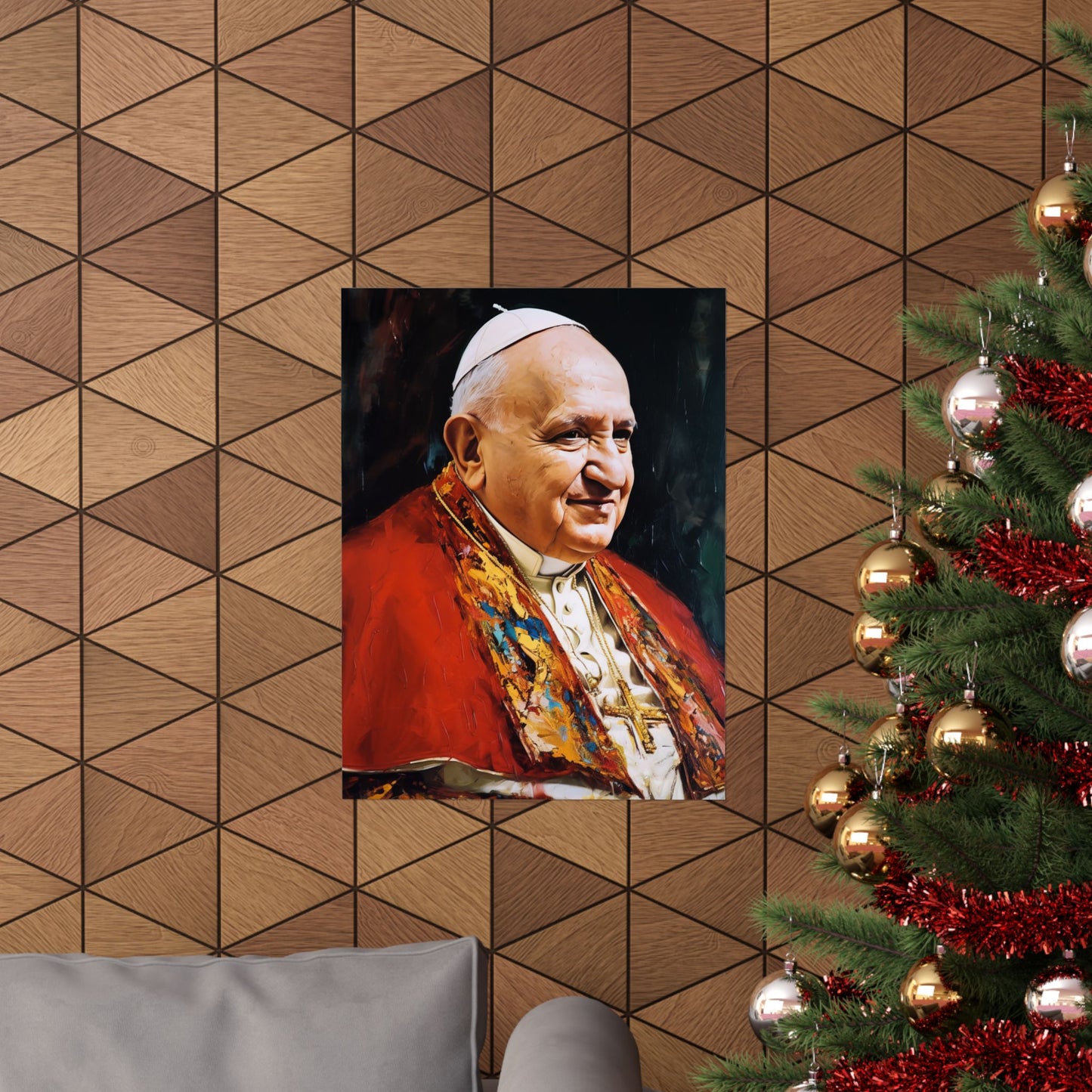 Pope Saint John XXIII - Sanctified Souls Print - Multiple Sizes - Premium Matte Vertical Posters
