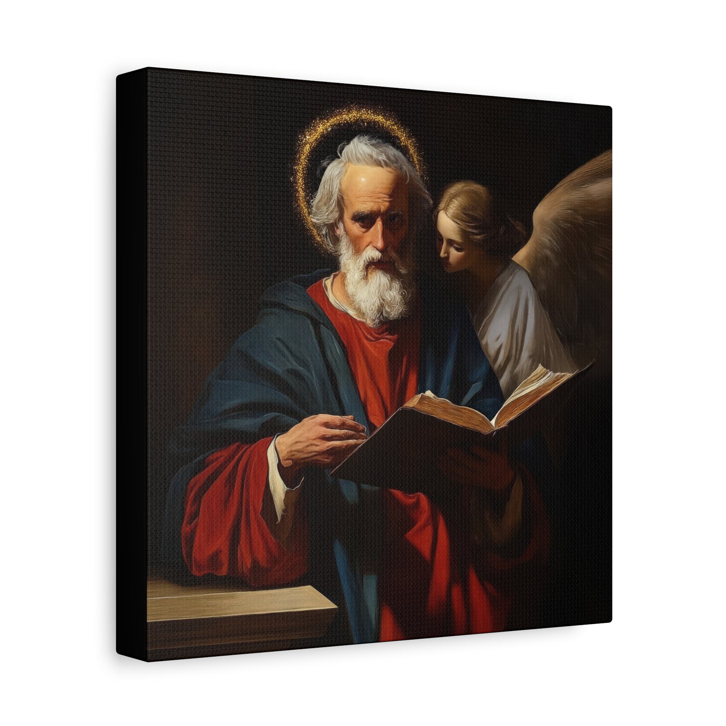 Saint Matthew the Apostle - Gallery Wrapped Canvas - Print - Religious Art for your Home - Catholic