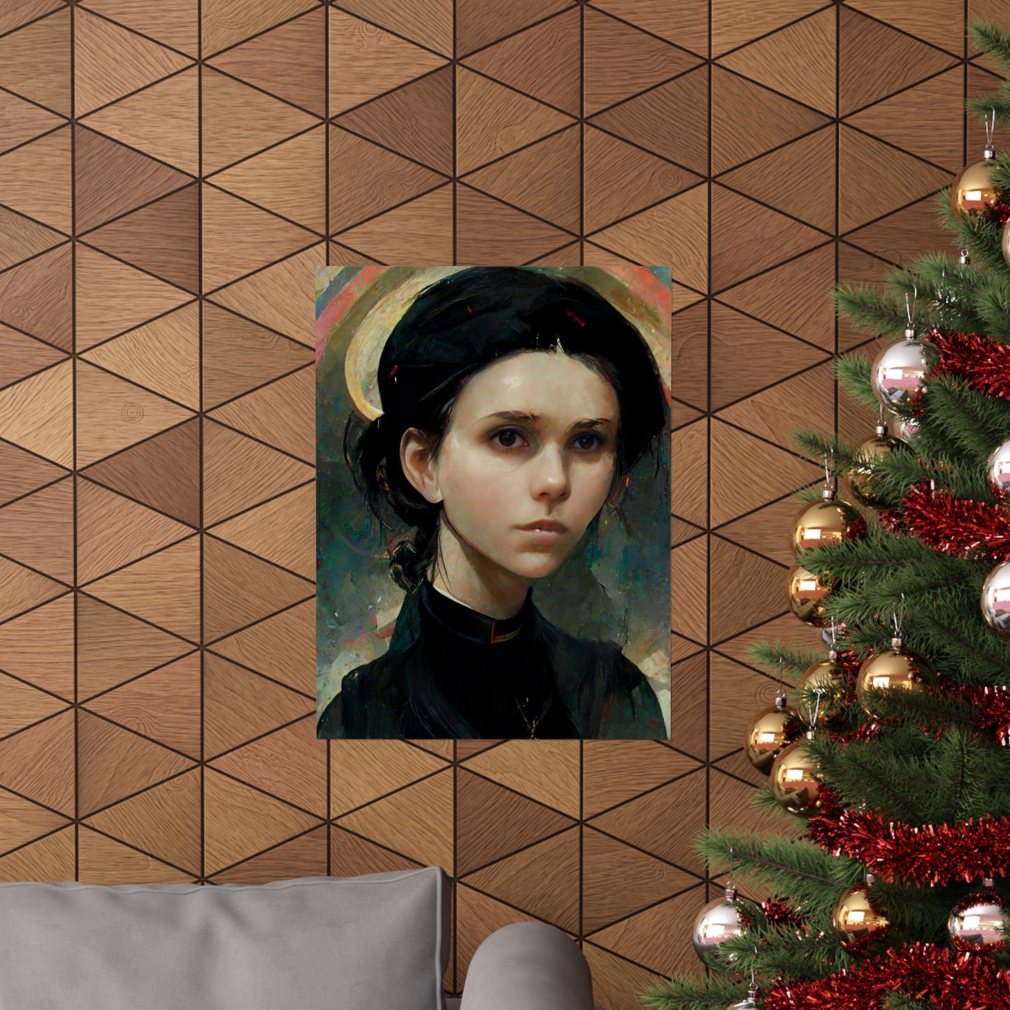 Saint Gemma Galgani - Sanctified Souls Print - Multiple Sizes - Premium Matte Vertical Posters