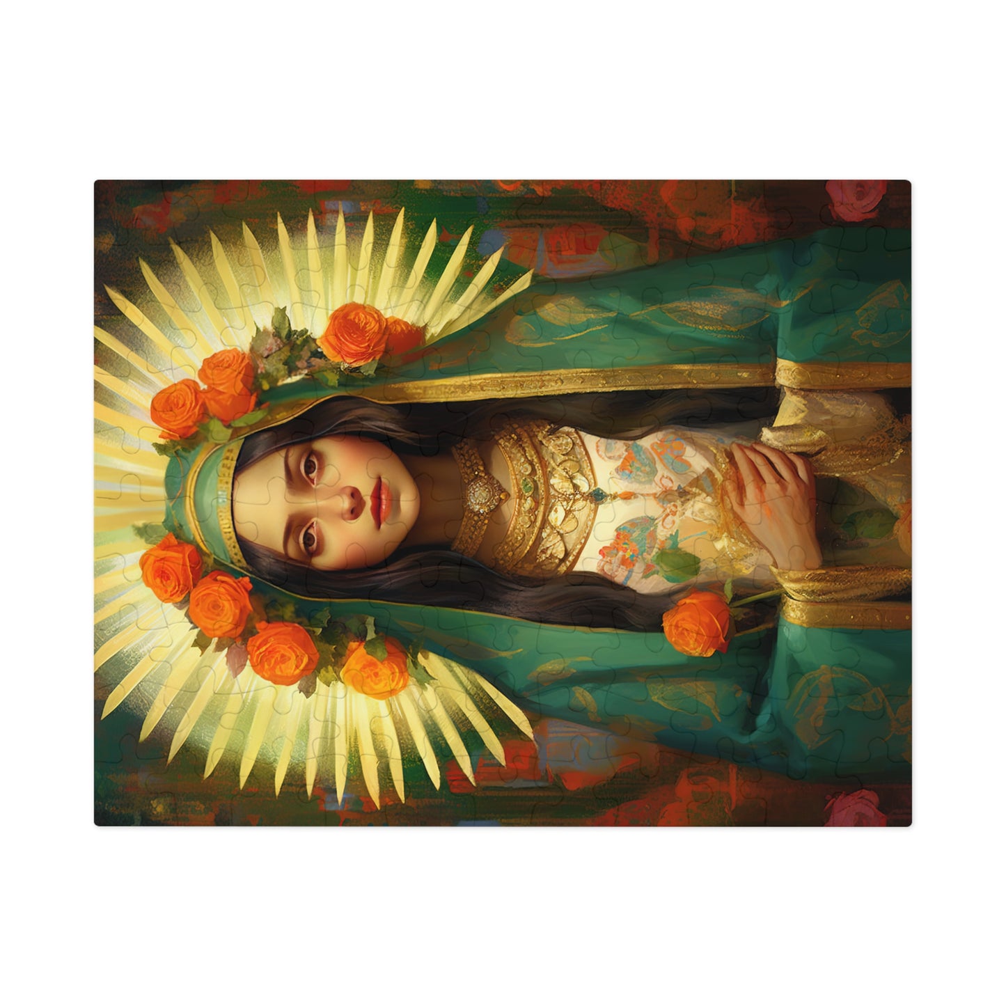 Patroness of Hope : Our Lady of Gudalupe - Puzzle and Keepsake Tin - Jigsaw Puzzle (30, 110, 252, 500,1000-Piece) - Religious Puzzle