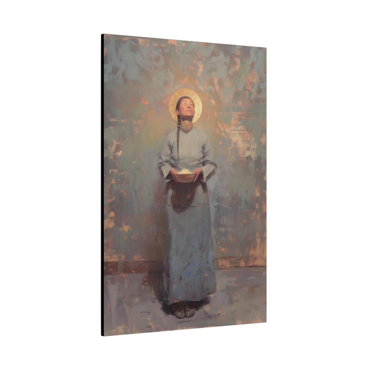 Saint Martha Wang - Chinese Martyr Saint  - Gallery Wrapped Canvas - Print - Religious Art for your Home - Catholic Art