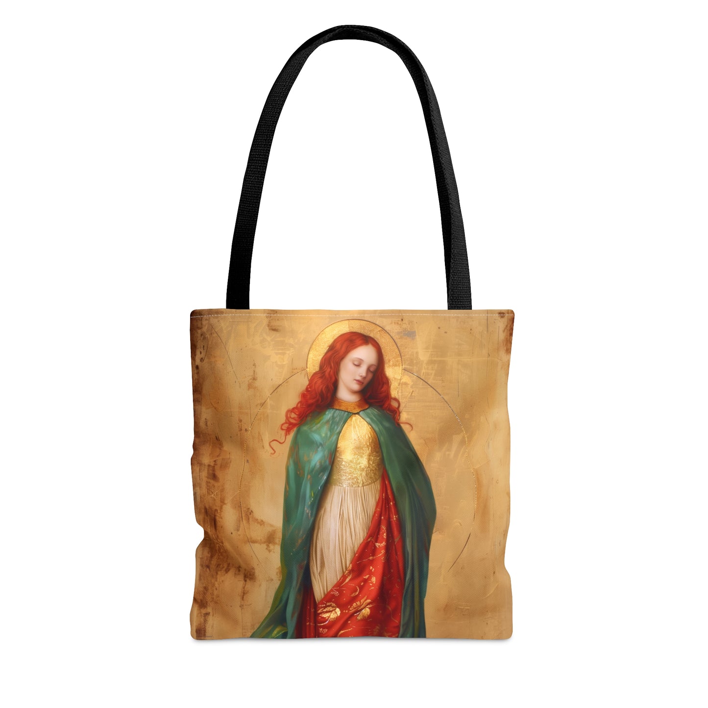 Resilient Spirit - Mary Magdalene's Faithful Path Tote Bag - Large Medium Small Faith Art Bag - Catholic Faith - Religious - Prayer Bag