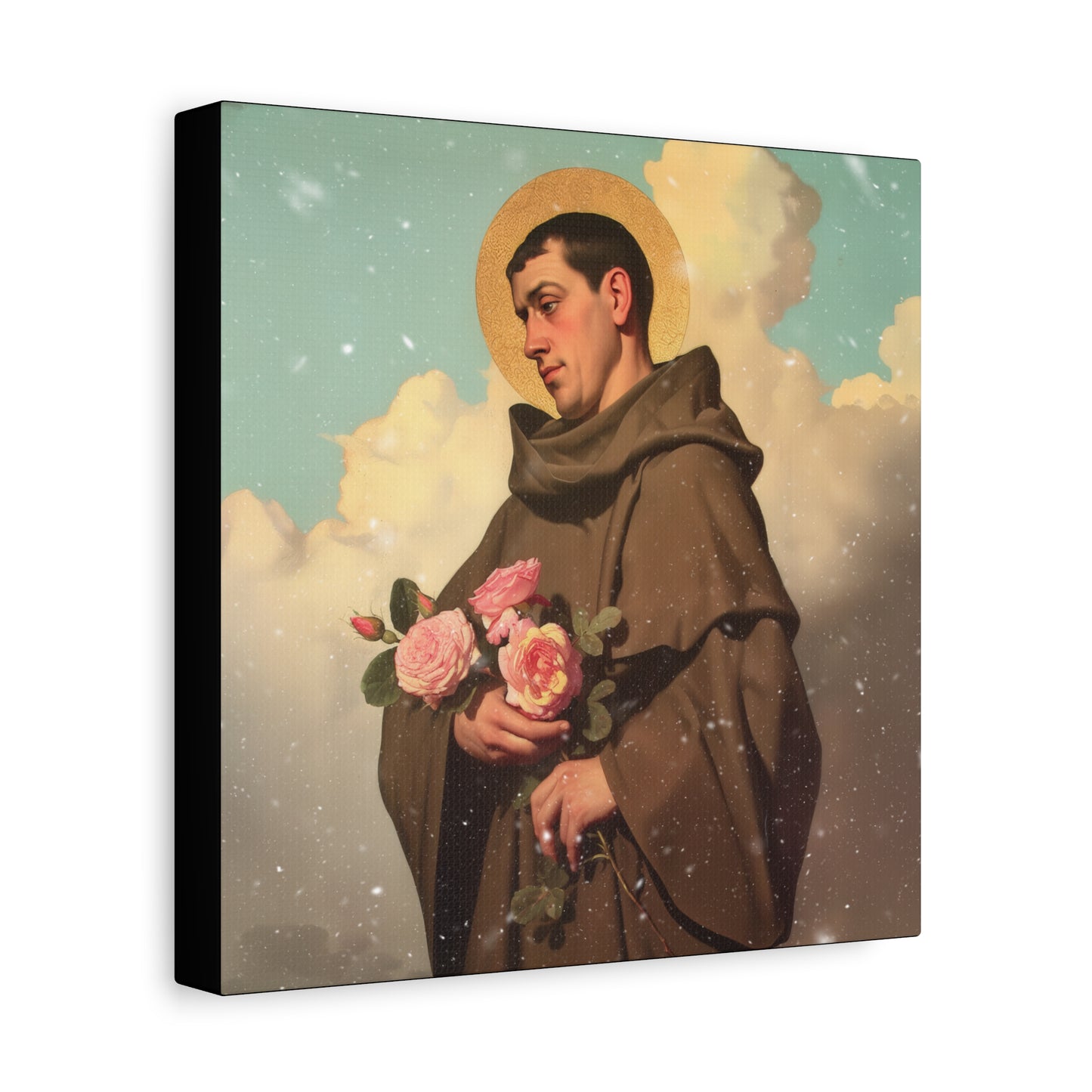 Saint Didacus of Alcala - Gallery Wrapped Canvas - Print - Religious Art for your Home - Catholic Art