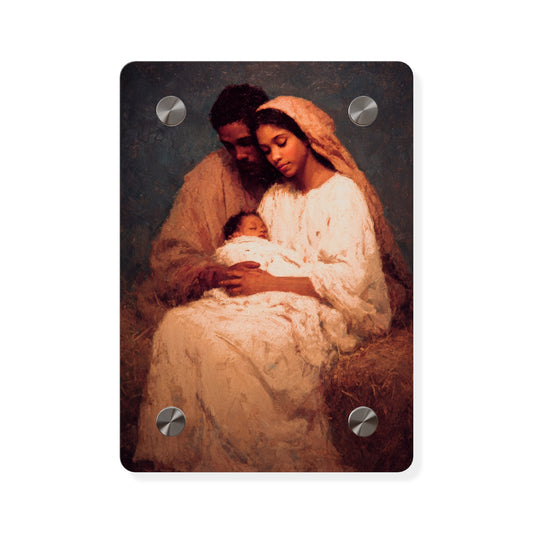 Love Made Visible in the Holy Family- Wall Art Panel - Ready to Hang Acrylic Print - Catholic Saint Art - Christian