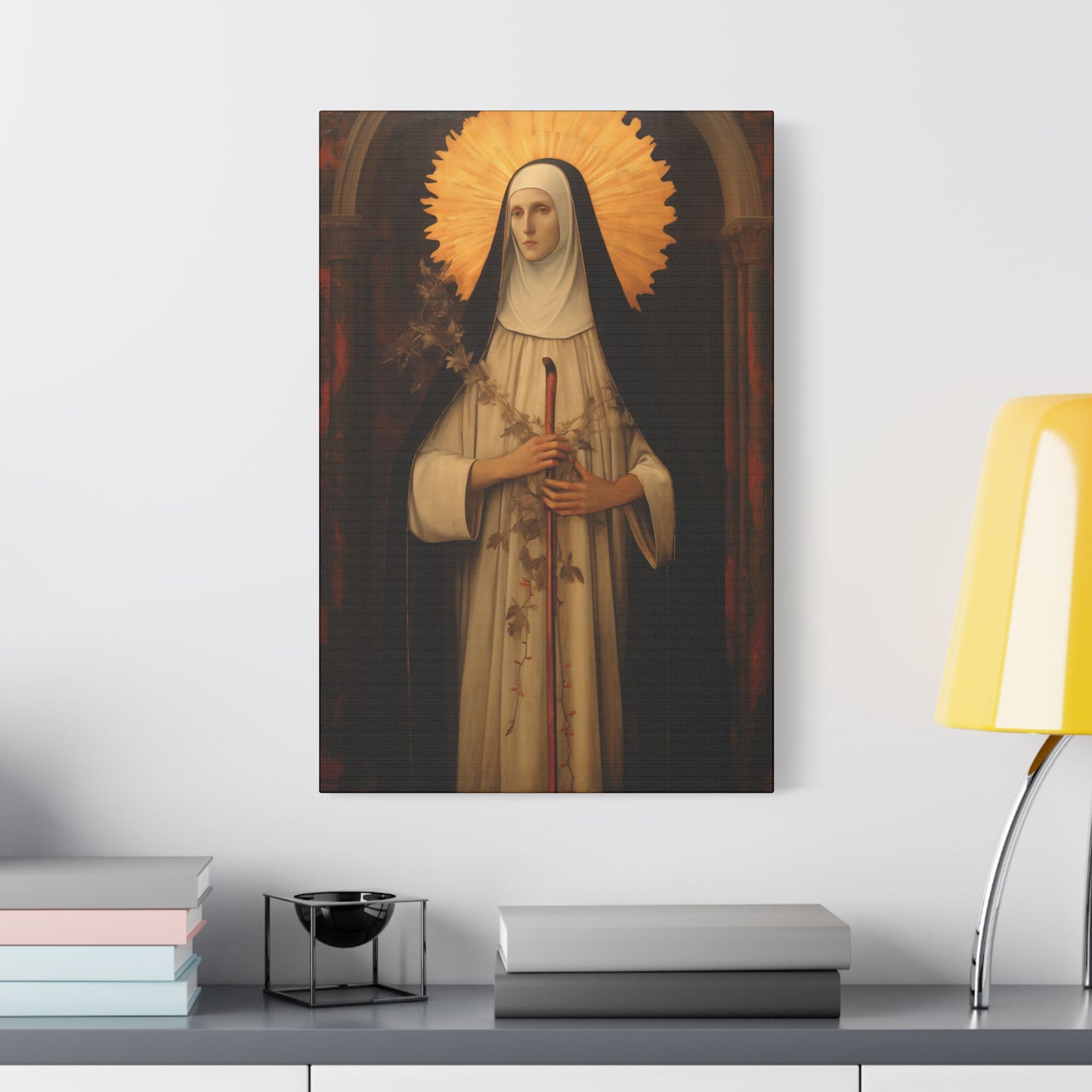 Saint Margaret of Castello - Museum Wrapped Canvas - Sanctified Souls Print - Religious Art for your Home - Blessed Margaret of Castello