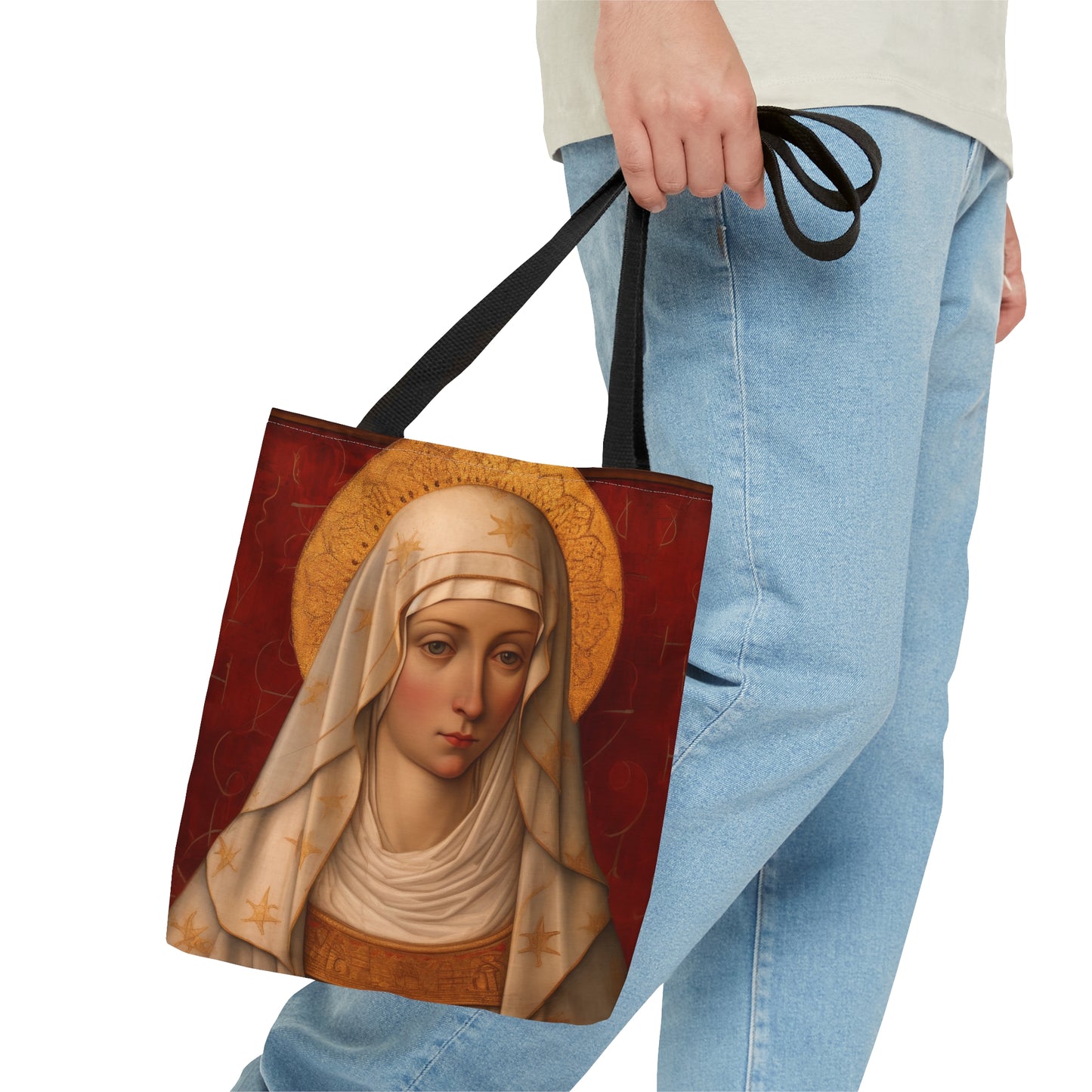 Saint Isidora - the Fool for Christ Tote Bag - Large Medium Small Faith Art Bag -  Catholic Saint Purse - Carry All Bag - Religious Art Gift