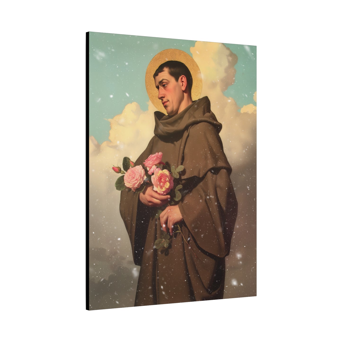Saint Didacus of Alcala - Gallery Wrapped Canvas - Print - Religious Art for your Home - Catholic Art