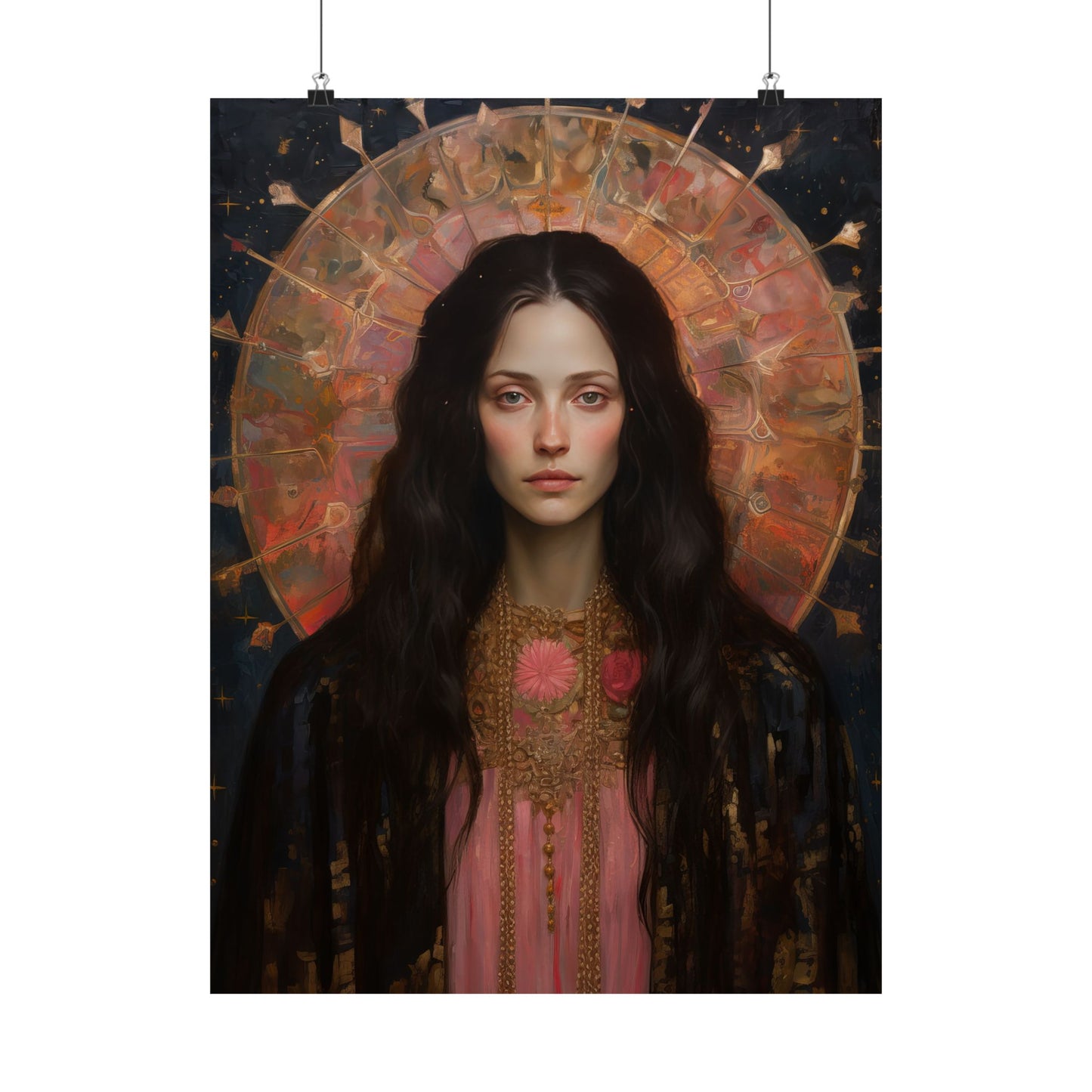 Saint Susanna - Sanctified Souls Print - Multiple Sizes - Premium Matte Vertical Posters