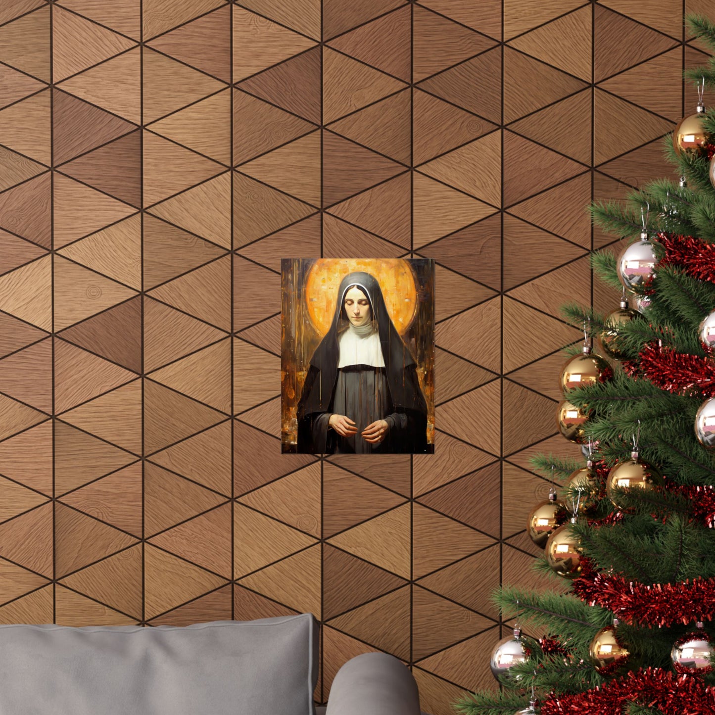 Saint Alice Print - Sanctified Souls Print - Multiple Sizes - Premium Matte Vertical Posters