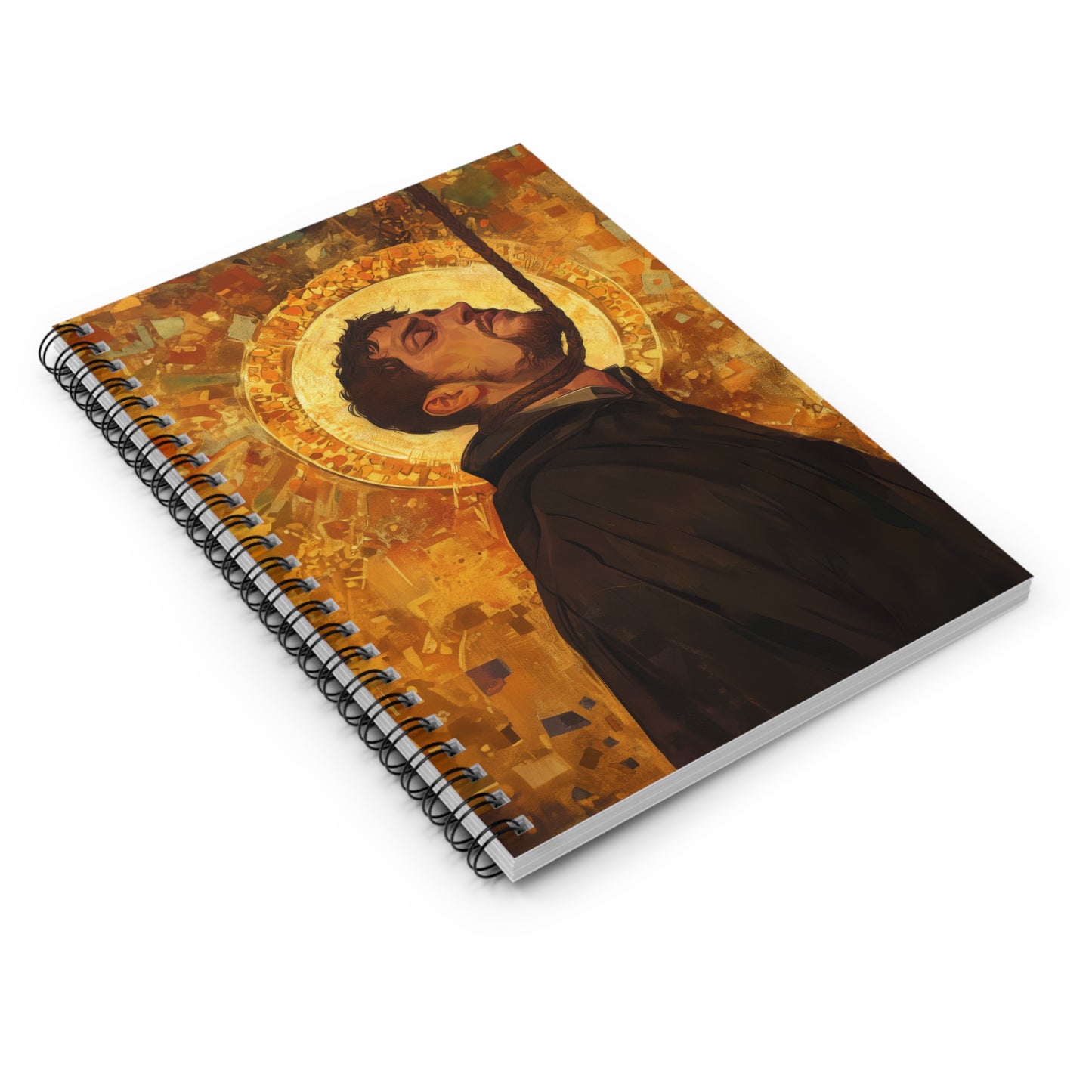 Saint John Ogilvie - Sanctified Souls Art - Religious - Spiral Notebook - Ruled Line - Catholic Religious art present gift