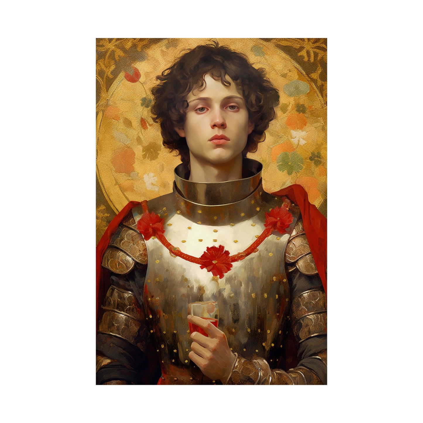 Saint Martin of Tours Print - Sanctified Souls Print - Multiple Sizes - Premium Matte Vertical Posters