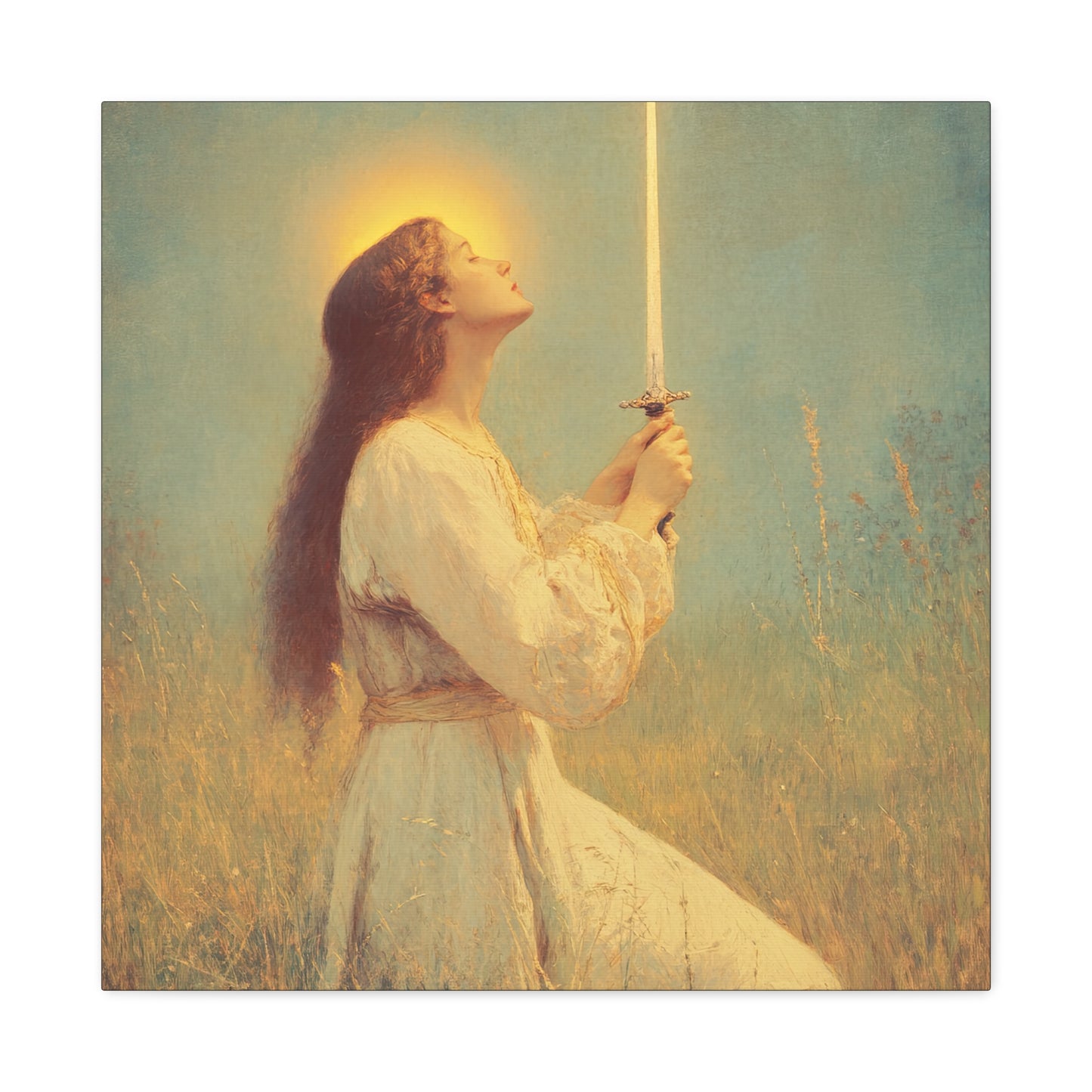 St. Joan of Arc - Catholic Saint Canvas Print