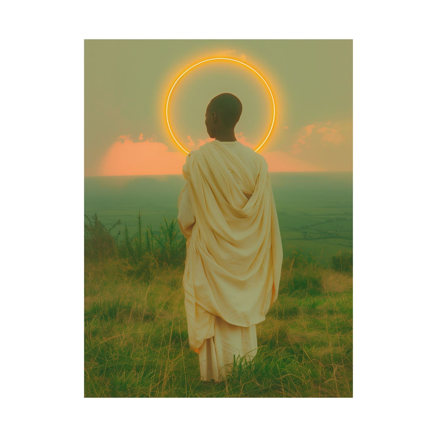 Saint Charles Lwanga- Sanctified Souls Print - Multiple Sizes - Premium Posters - Catholic Art - Christian Home Decor Artwork