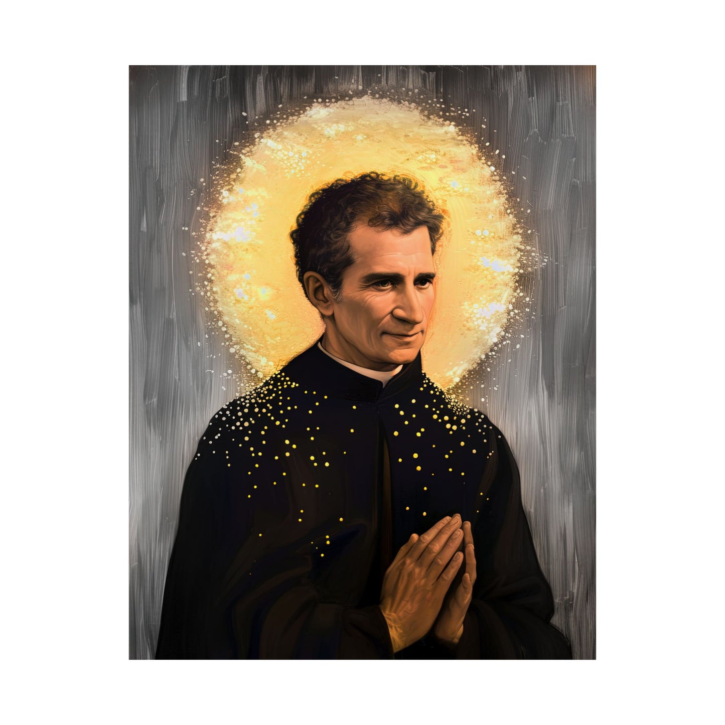Saint John Bosco / Don Bosco  - Sanctified Souls Print - Multiple Sizes - Premium Matte Vertical Posters