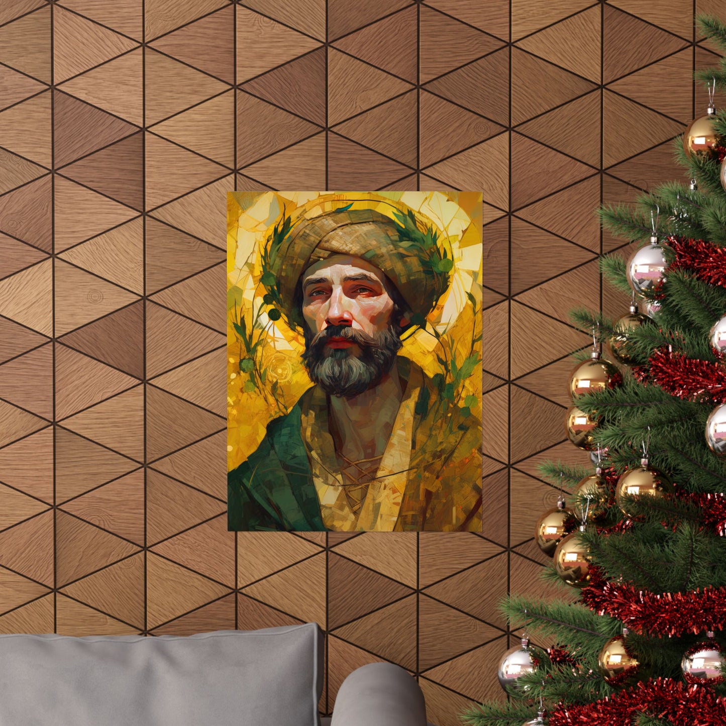 Saint Isidore the Farmer - Sanctified Souls Print - Multiple Sizes - Premium Matte Vertical Posters