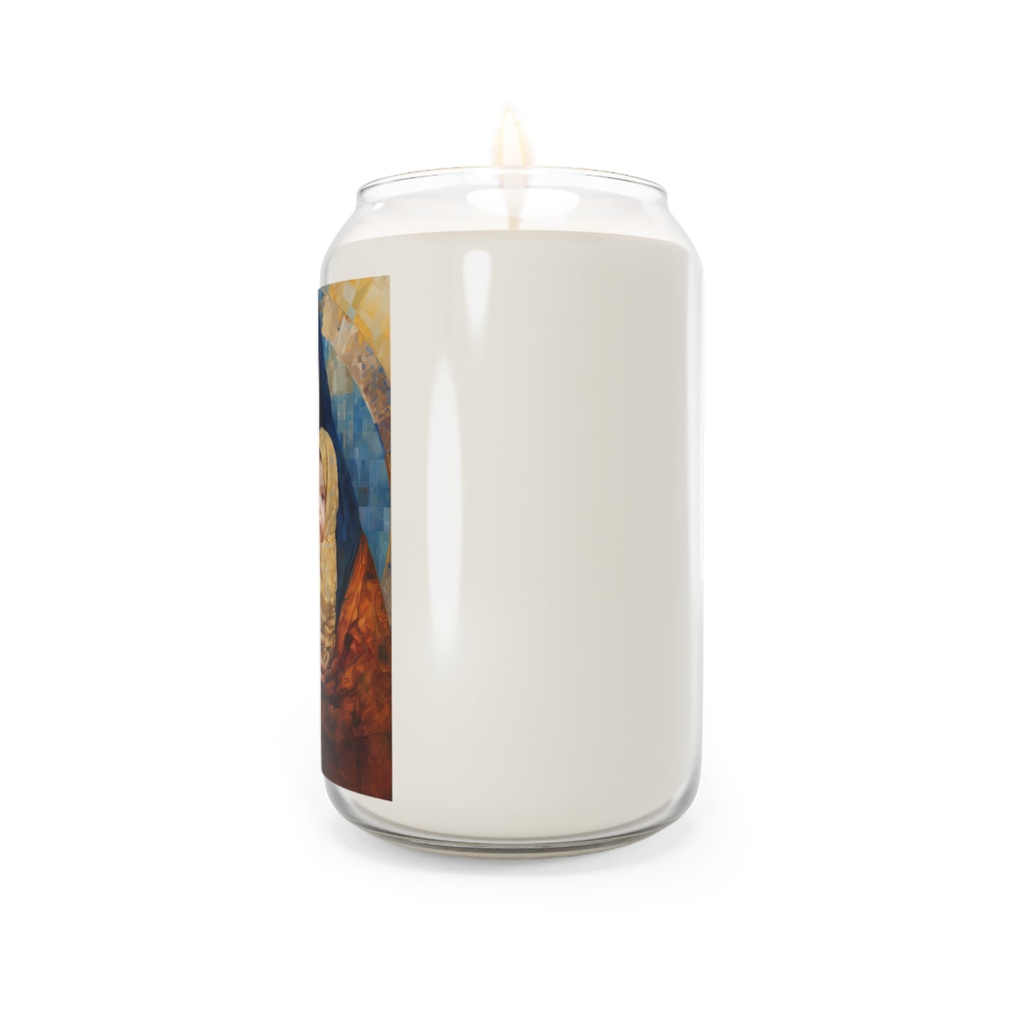 Maternal Seraph - Virgin Mary and Infant Jesus - Scented Prayer Candle, 13.75oz - Tall Size - Religious Prayer Candle - Catholic Art