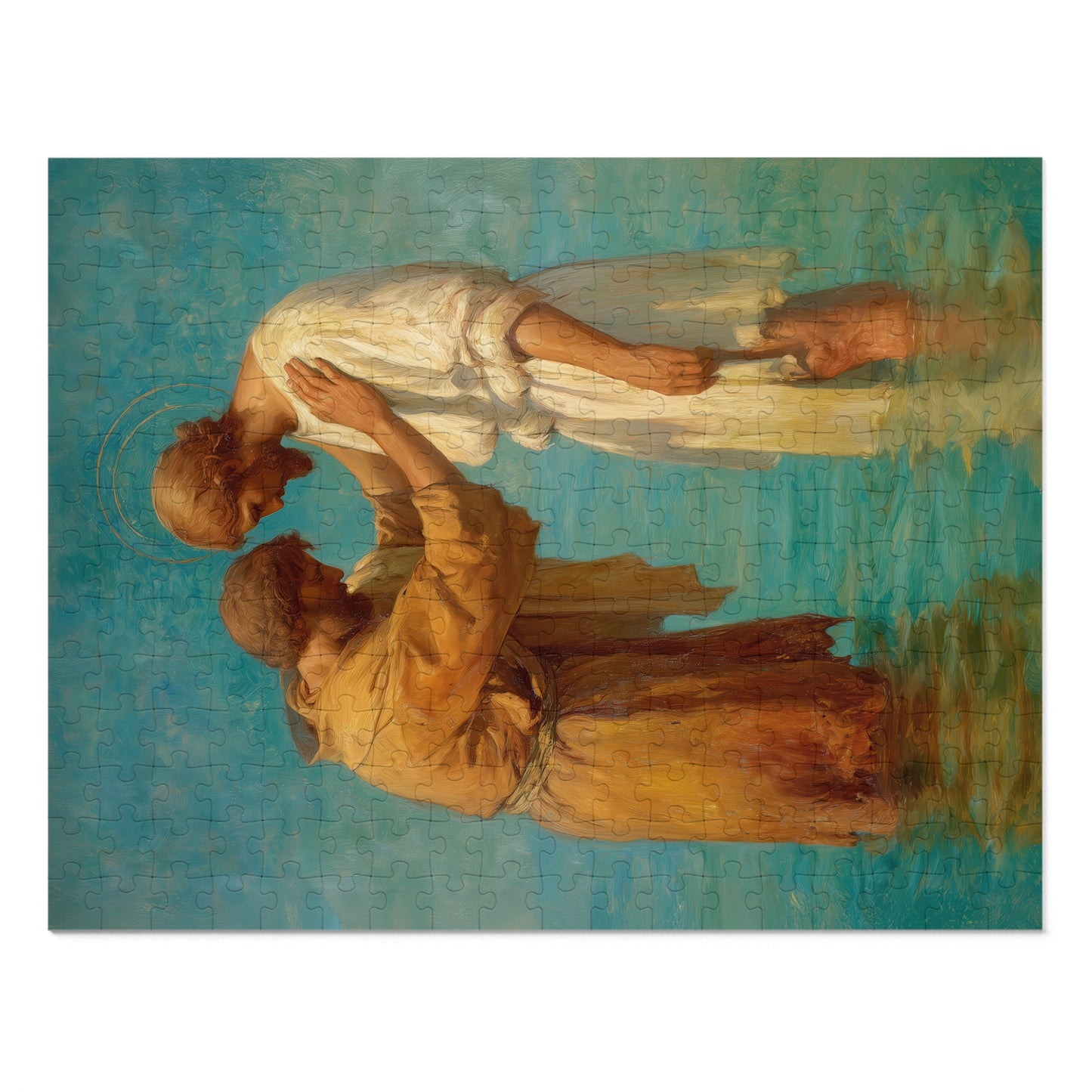 Saint John the Baptist, Servant of the Dawn - Puzzle & Keepsake Tin - Religious Jigsaw Puzzle (30, 110, 252, 500,1000-Piece) - Catholic