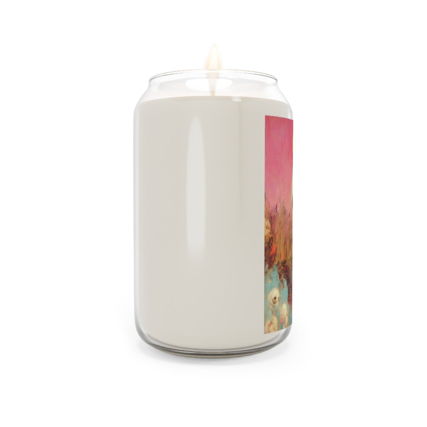 The Stone Cracked Beneath His Feet - Scented Prayer Candle, 13.75oz - Tall Size - Religious Prayer Candle - Catholic Art