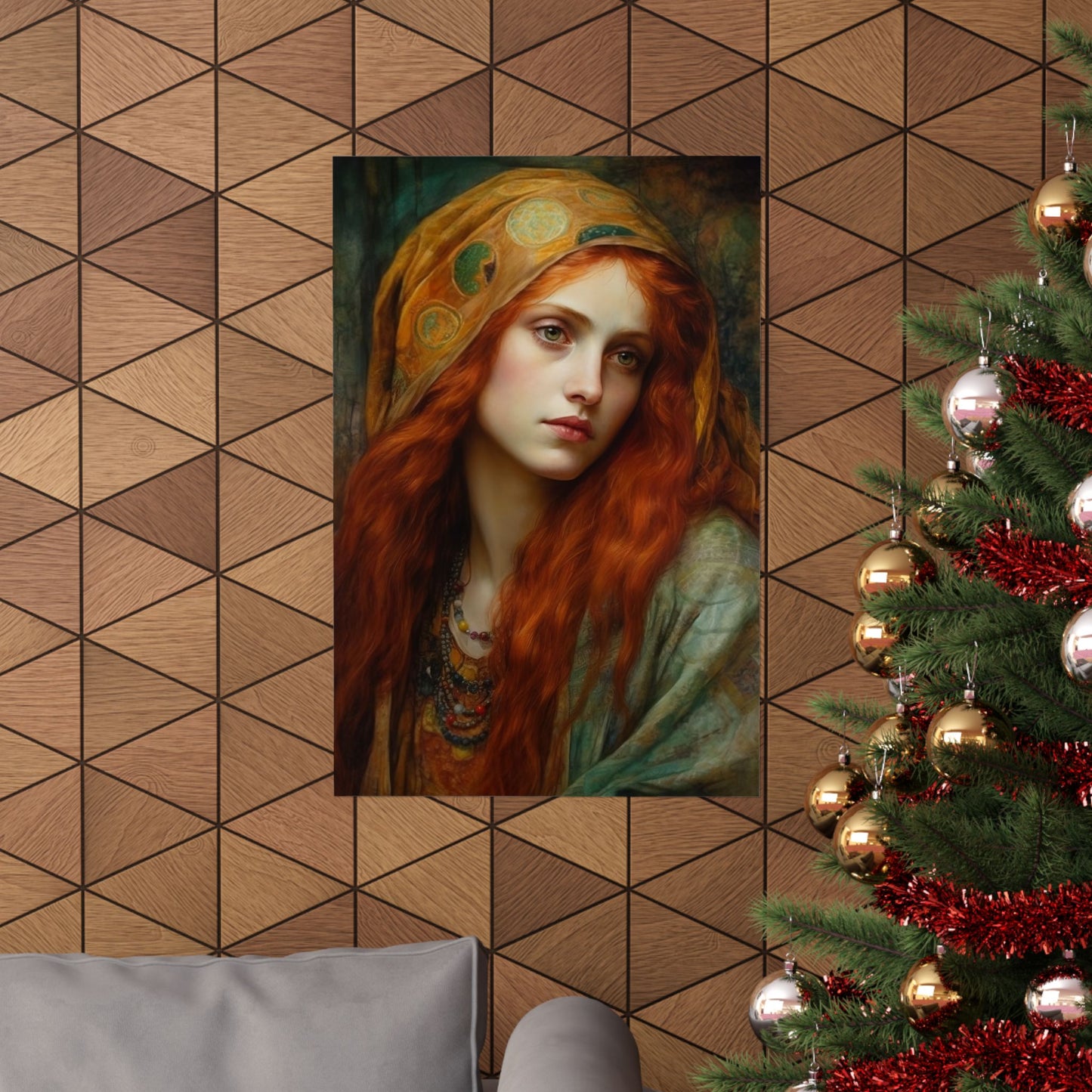 Mary Magdalene's Inner Peace Print - Sanctified Souls Print - Multiple Sizes - Premium Matte Vertical Posters