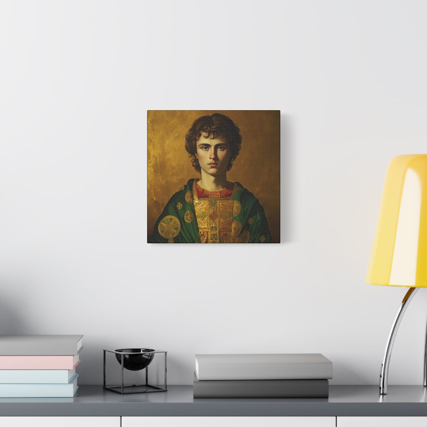 Saint Pantaleon Canvas Print - Multiple Sizes - Catholic Home art - Museum Wrapped Canvas - Sanctified Souls Print