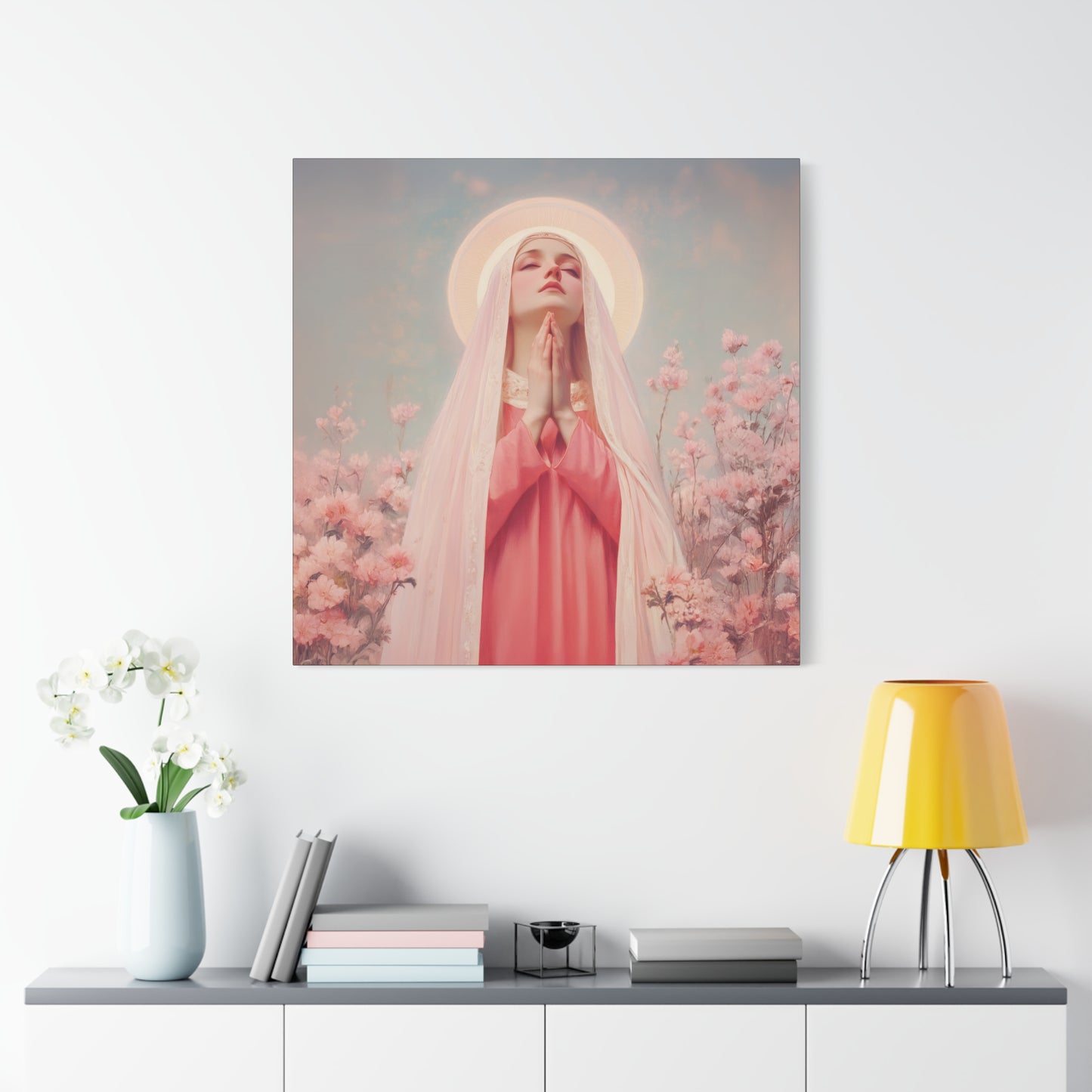 Saint Illuminata - Gallery Wrapped Canvas - Print - Religious Art for your Home - Catholic Art Print