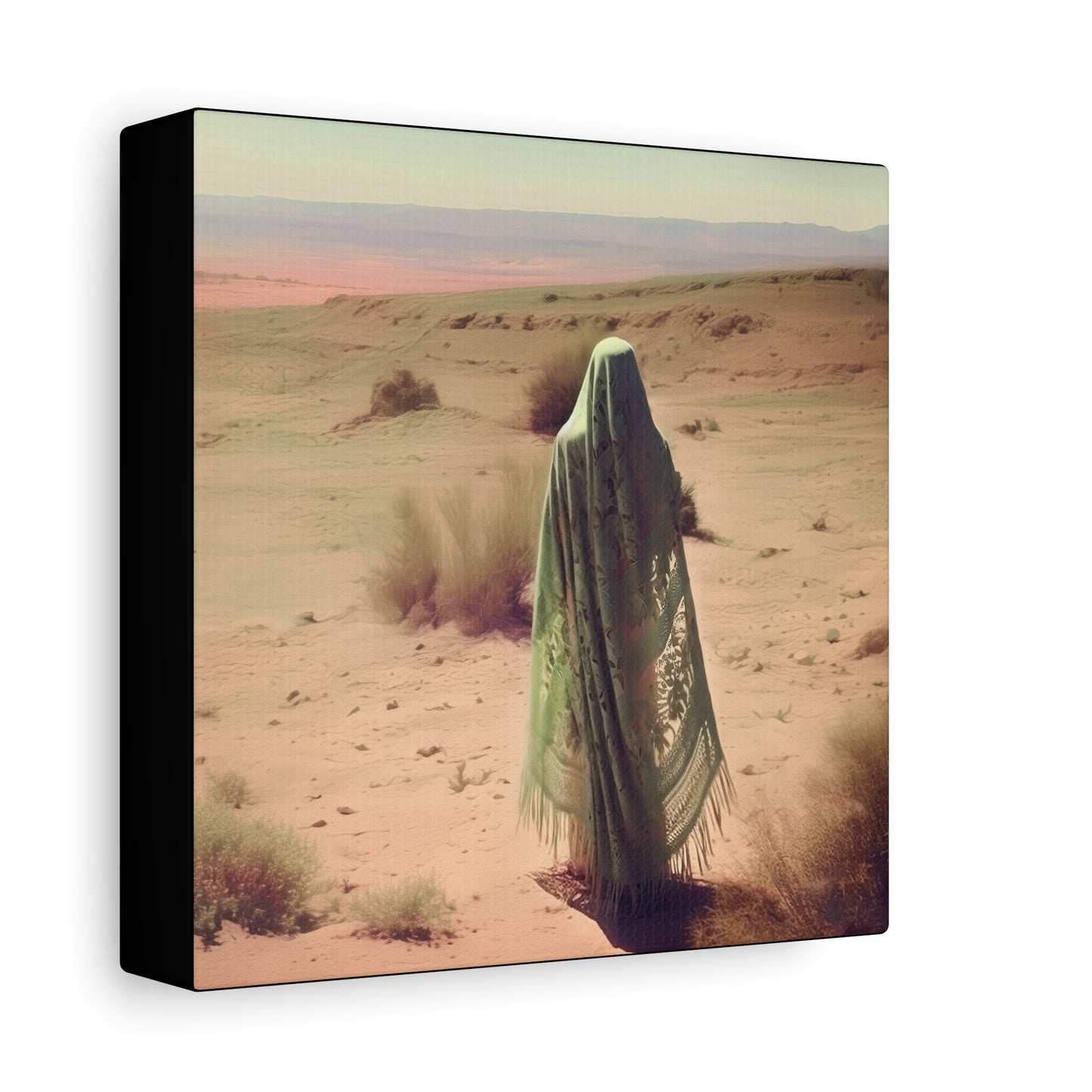 Saint Theodora of Alexandria  - Museum Wrapped Canvas - Sanctified Souls Print - Desert Mothers Series - Fine art Print - Religiou