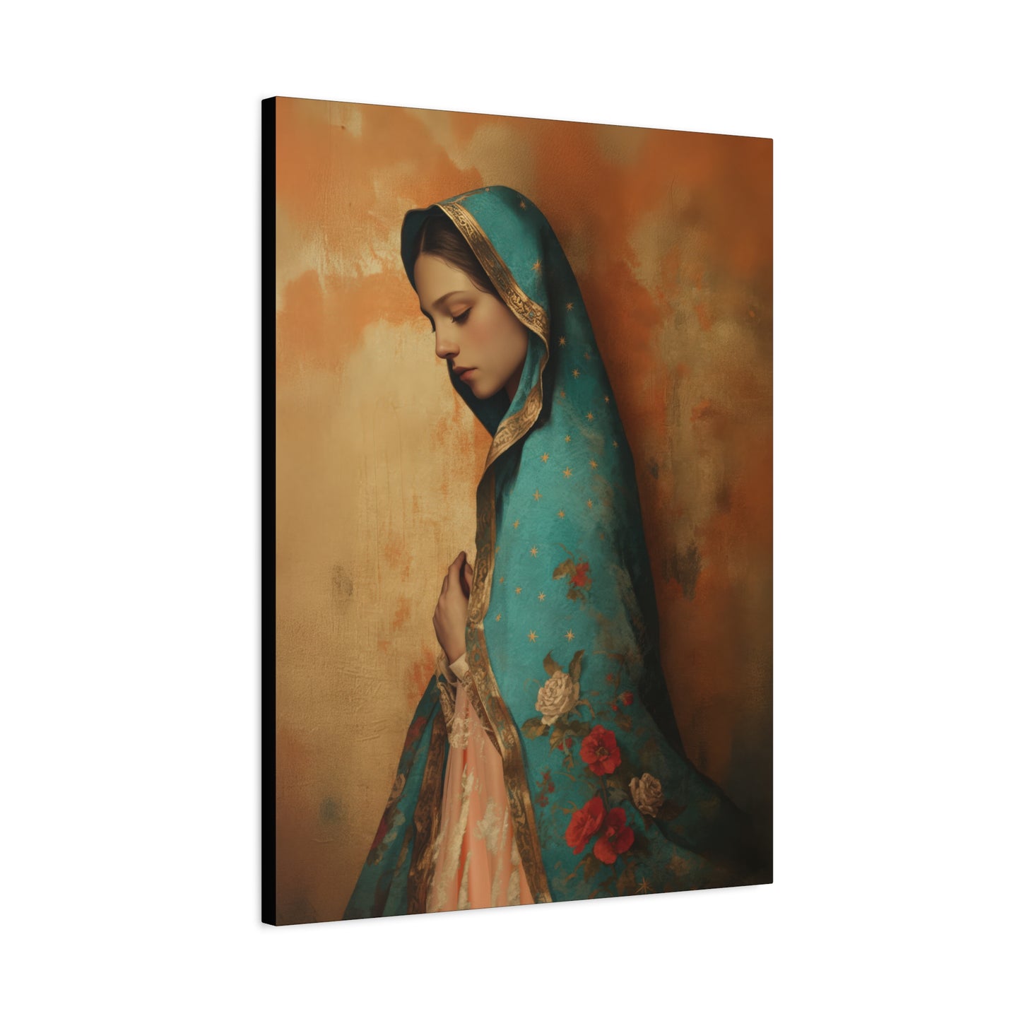 Our Lady of Guadalupe - Gallery Wrapped Canvas - Print - Religious Art for your Home - Catholic Art
