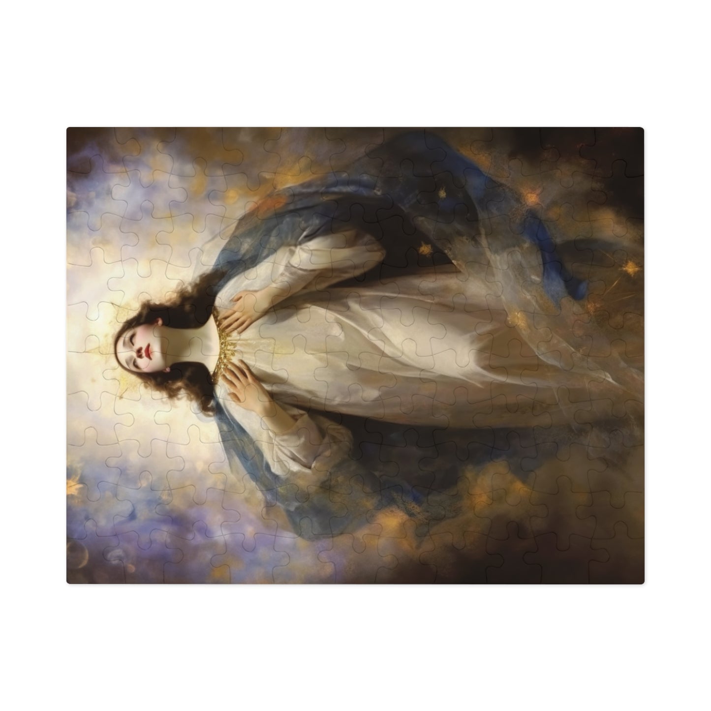 The Assumption of Mary - Puzzle and Keepsake Tin - Religious Jigsaw Puzzle (30, 110, 252, 500,1000-Piece) - Religious Puzzle