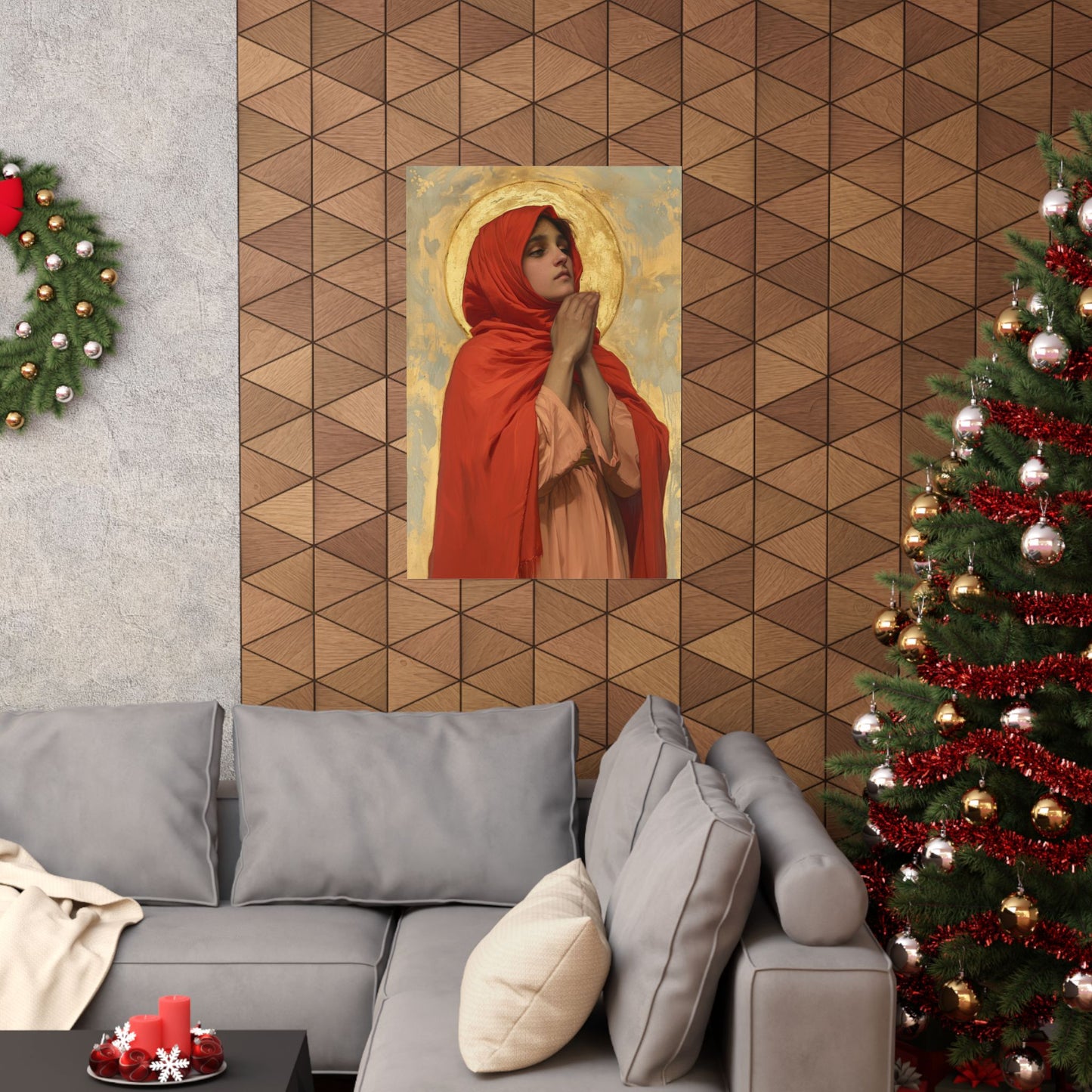 Saint Laura of Cordoba - Sanctified Souls Print - Multiple Sizes - Premium Posters - Catholic Art - Christian Home Decor Art