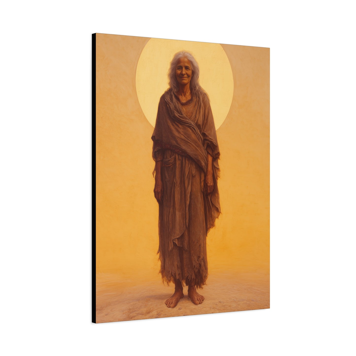 Saint Mary of Egypt - Desert Mother - Gallery Wrapped Canvas - Print - Religious Art for your Home - Catholic Art