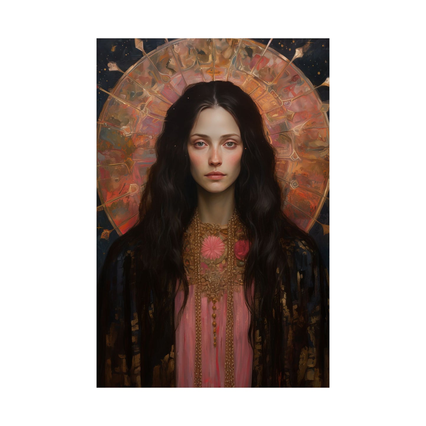 Saint Susanna - Sanctified Souls Print - Multiple Sizes - Premium Matte Vertical Posters