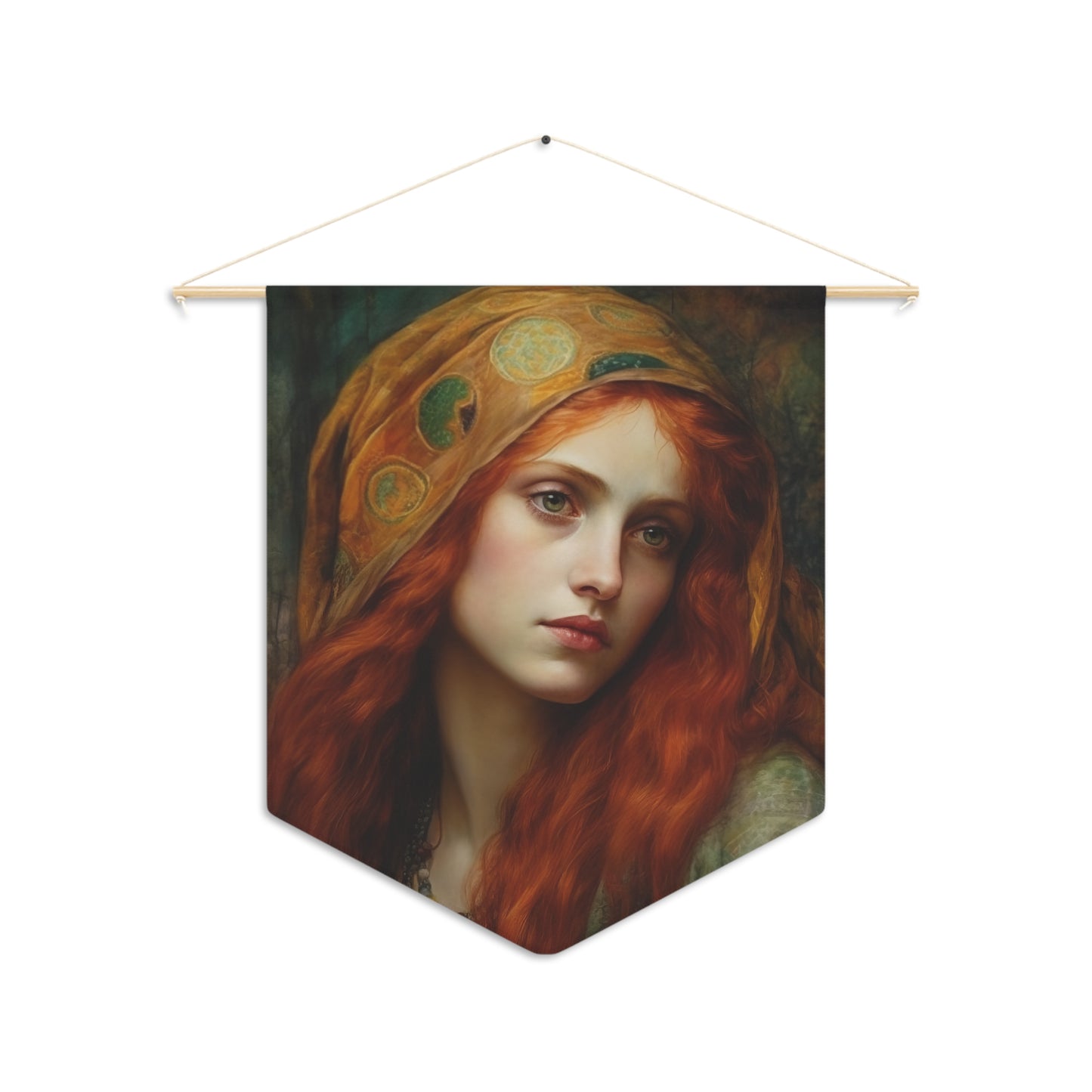 Mary Magdalene's Inner Peace Wall Banner / Wall Hanging - Prayer room art - Catholic Home -  18" x 21" - Saint Mary Magdalene