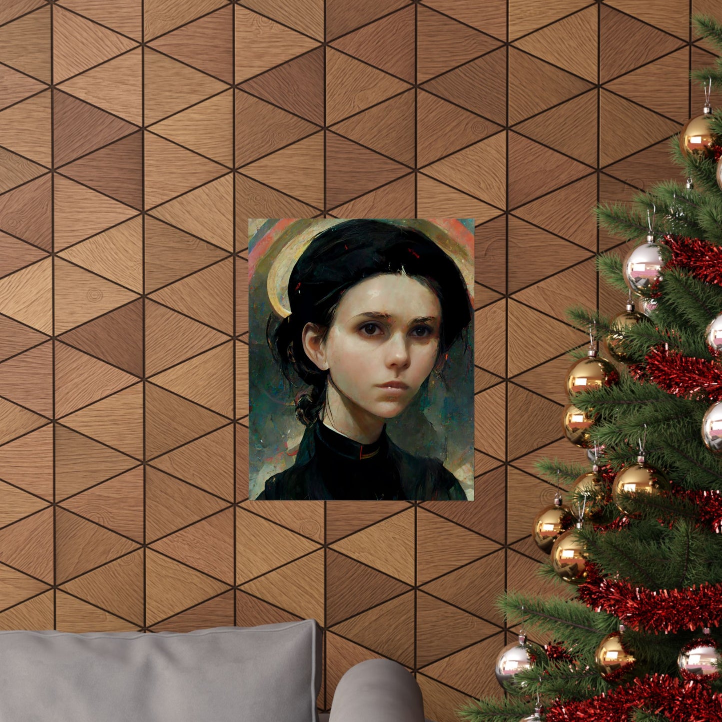 Saint Gemma Galgani - Sanctified Souls Print - Multiple Sizes - Premium Matte Vertical Posters