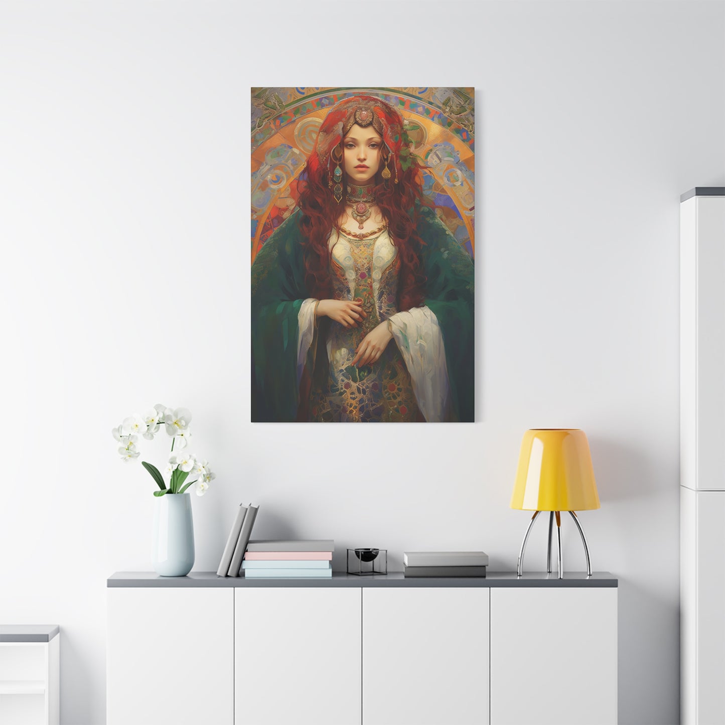 Saint Margaret of Antioch - Museum Wrapped Canvas - Sanctified Souls Print