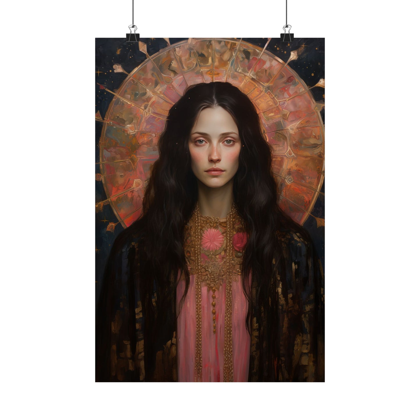 Saint Susanna - Sanctified Souls Print - Multiple Sizes - Premium Matte Vertical Posters