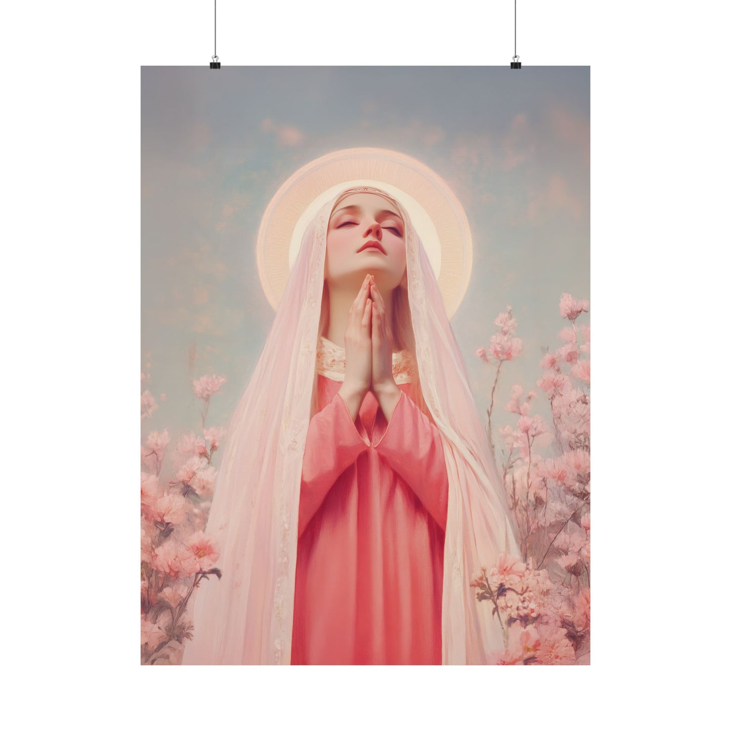 Saint Illuminata - Sanctified Souls Print - Multiple Sizes - Premium Matte Vertical Posters