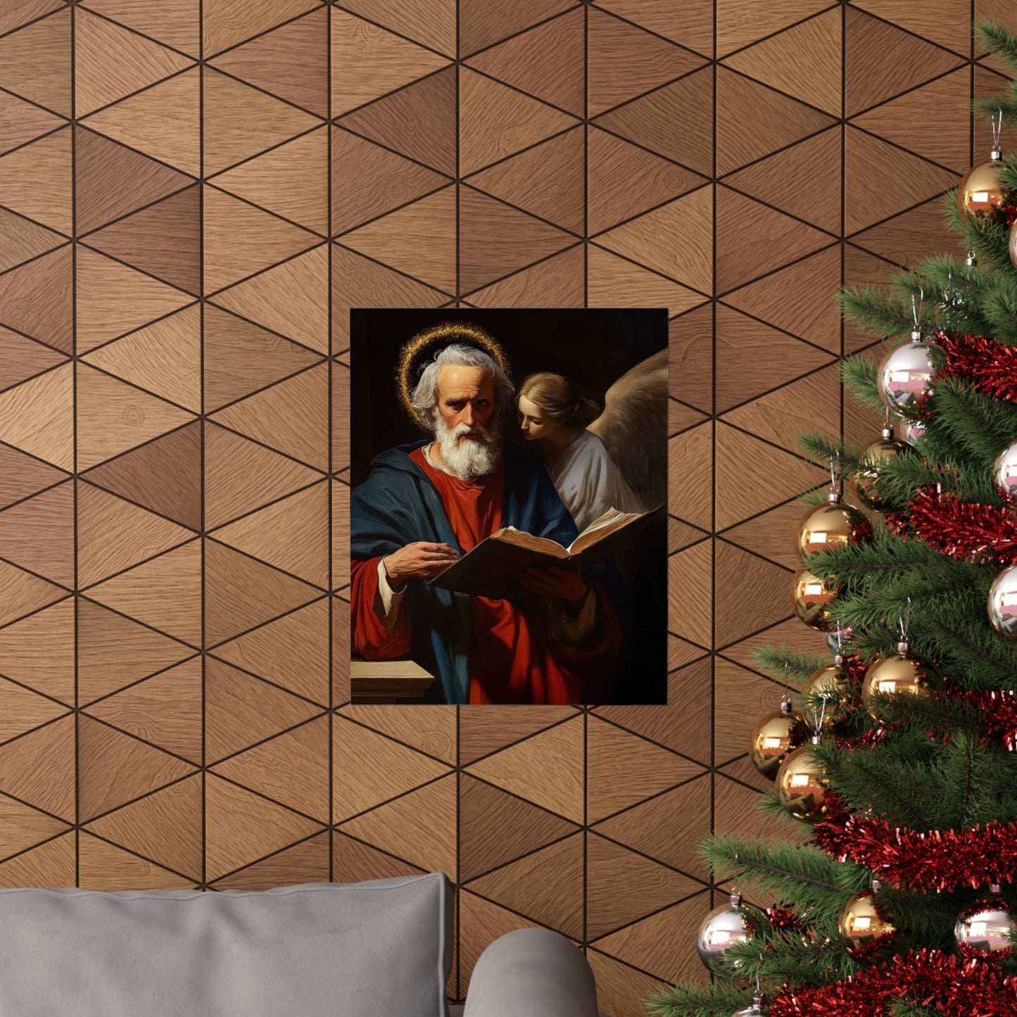 Saint Matthew the Apostle - Sanctified Souls Print - Multiple Sizes - Premium Matte Vertical Posters