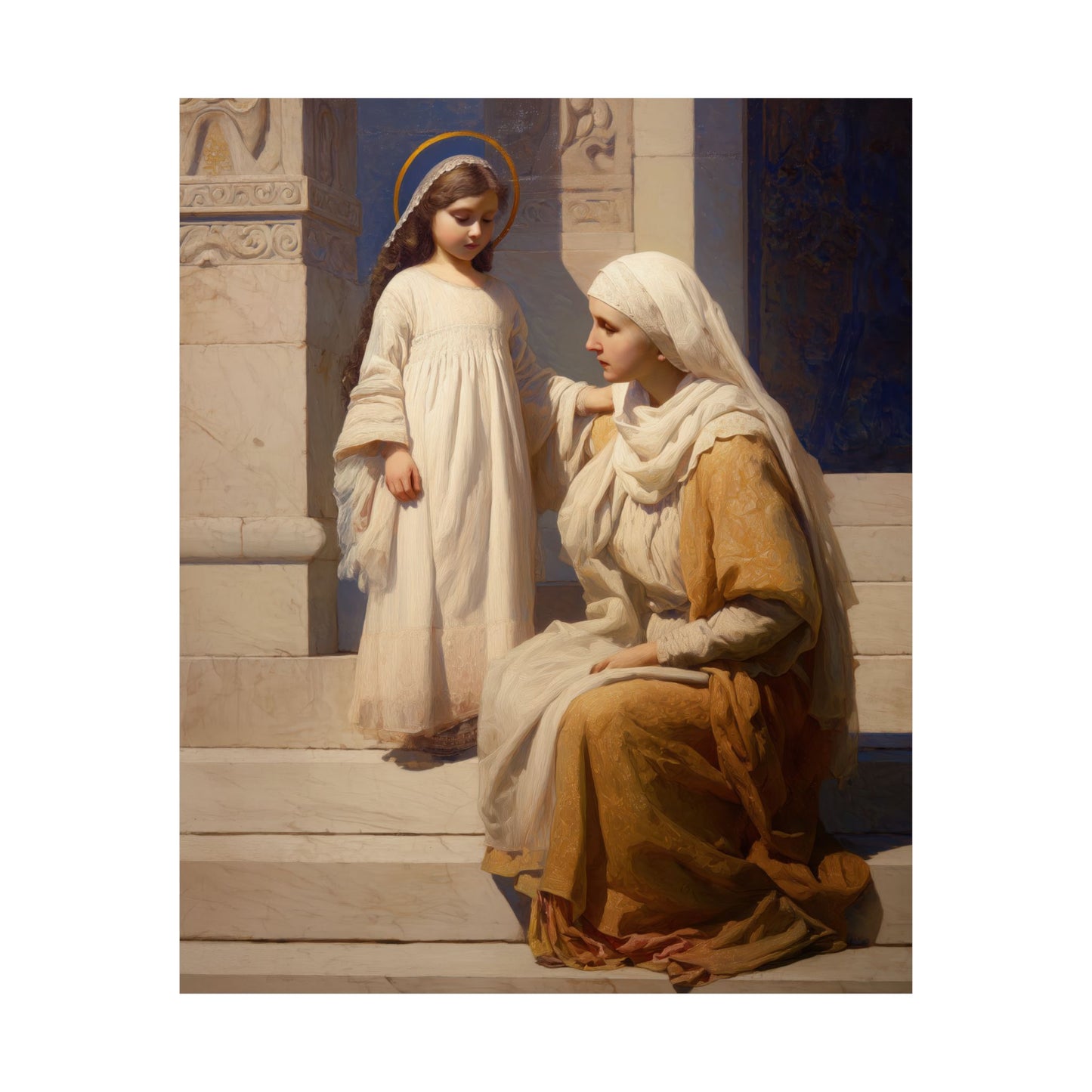 The Feast of the Presentation of the Blessed Mary - Sanctified Souls Print - Multiple Sizes - Premium Matte Vertical Posters