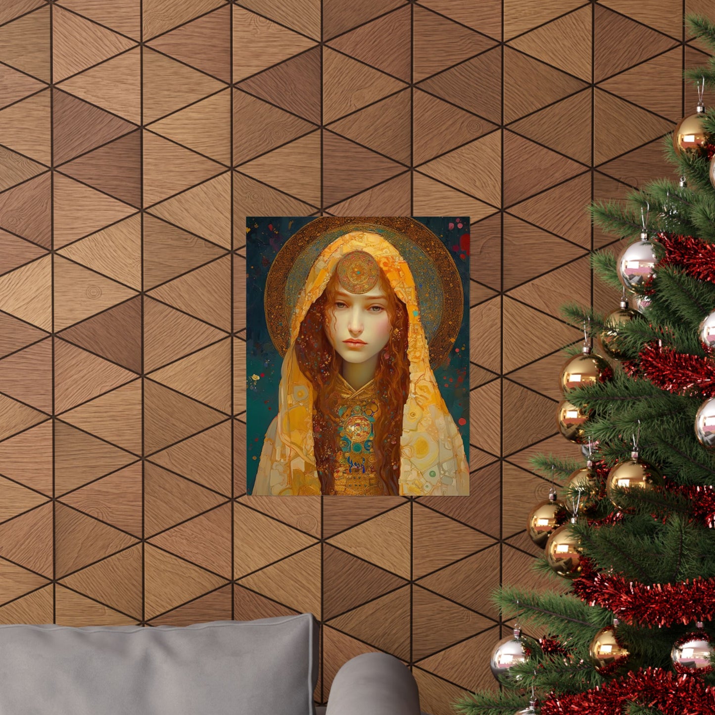 Saint Mary Magdalene Print - Sanctified Souls Print - Multiple Sizes - Premium Matte Vertical Posters
