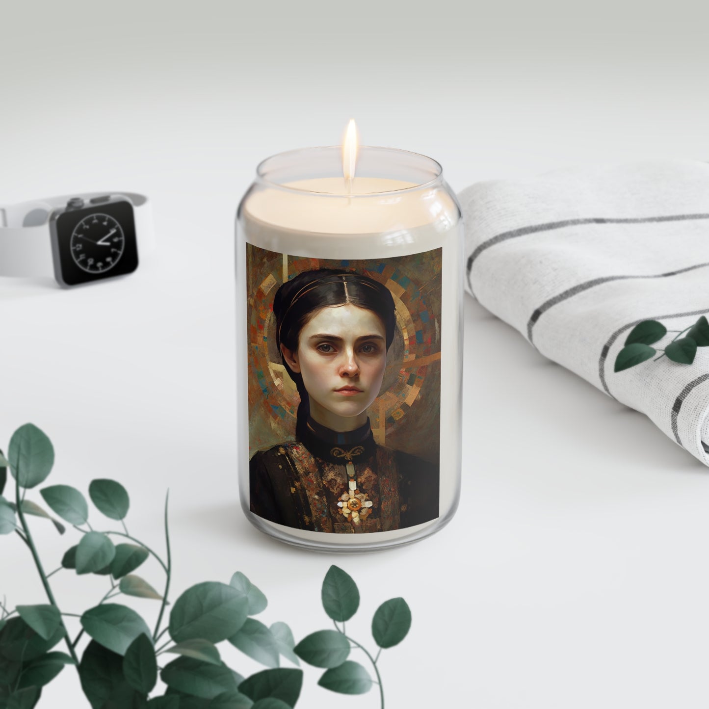 Saint Gemma Galgani  - Scented Prayer Candle, 13.75oz - Tall Size - Religious Prayer Candle - Catholic Art