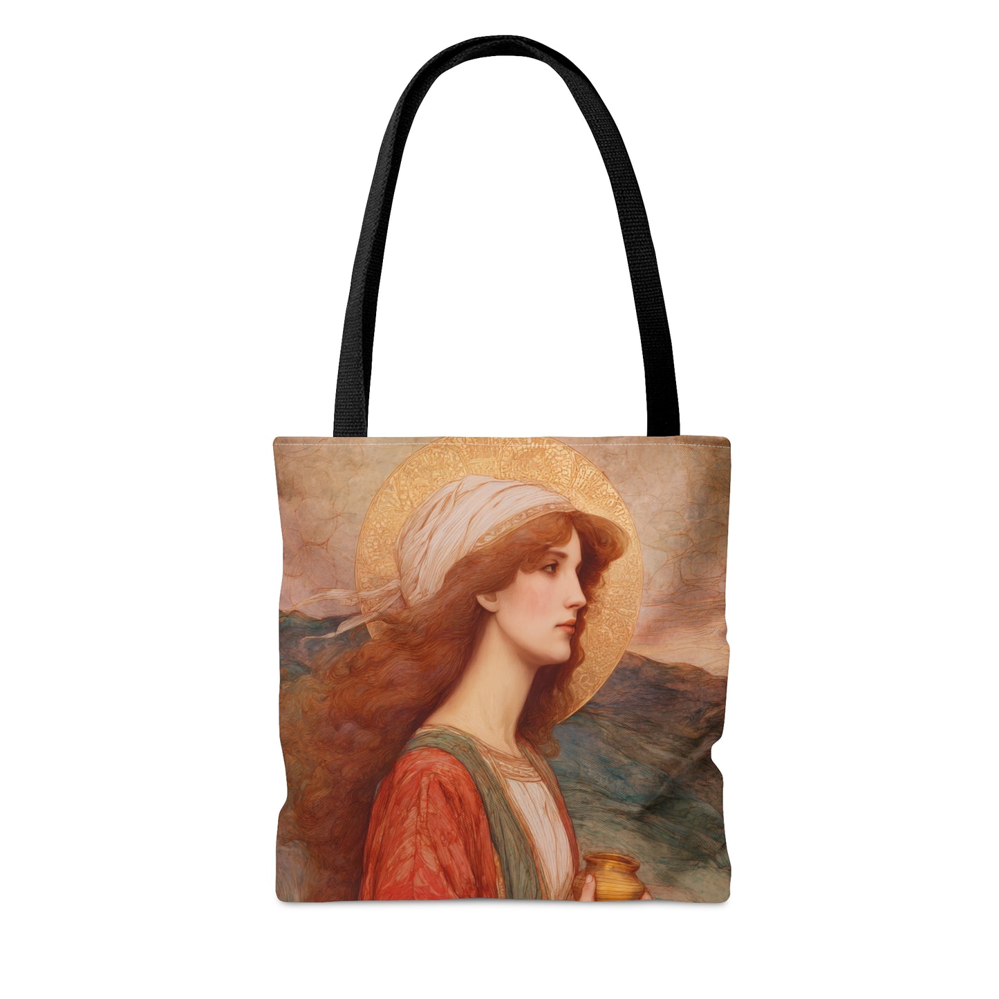 Saint Joanna - Tote Bag - Large Medium Small Faith Art Bag - Catholic Faith Purse