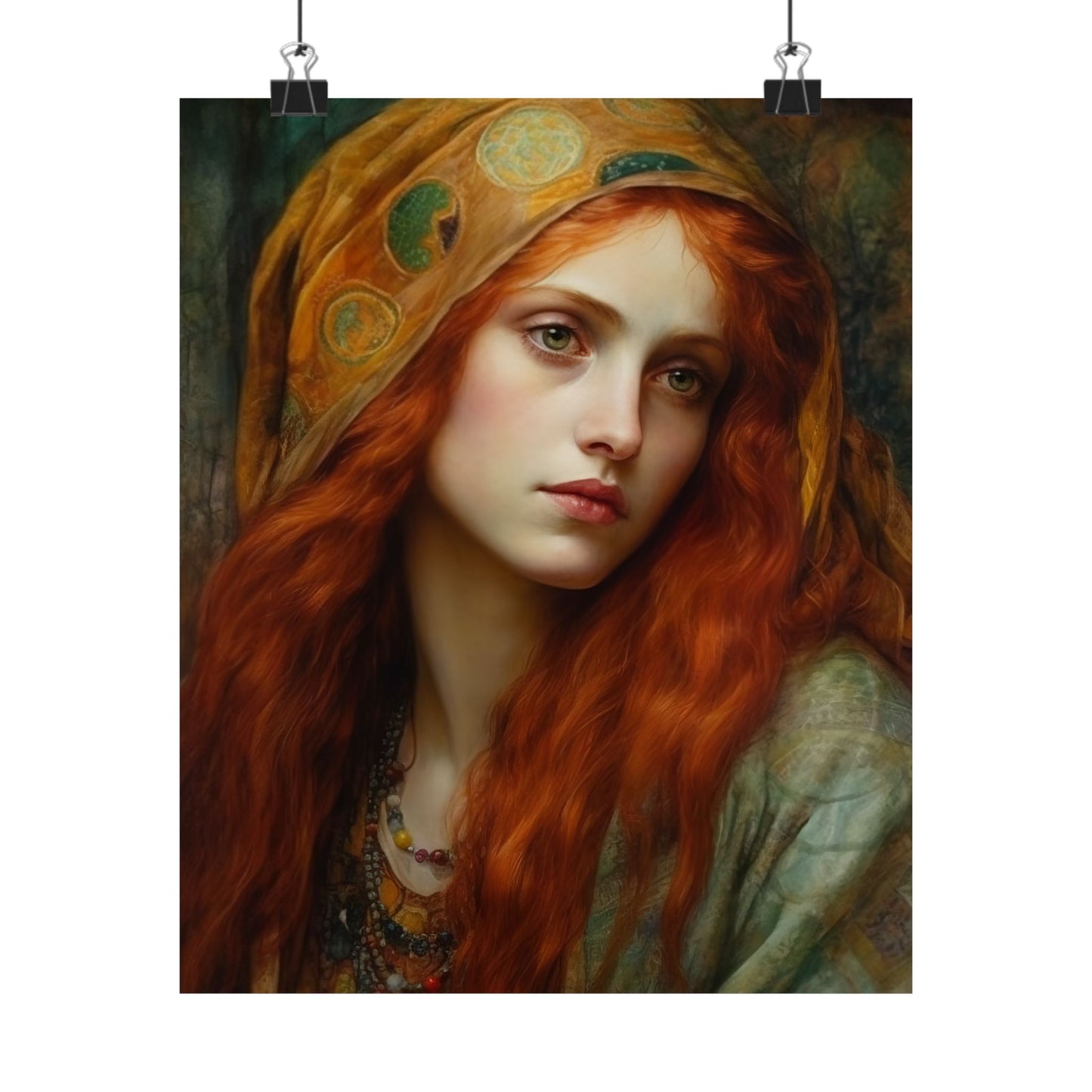 Mary Magdalene's Inner Peace Print - Sanctified Souls Print - Multiple Sizes - Premium Matte Vertical Posters