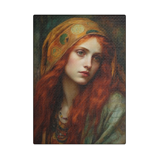 Mary Magdalene's Inner Peace Canvas Print - Multiple Sizes - Museum Wrapped - Mary Magdalene Portrait Art