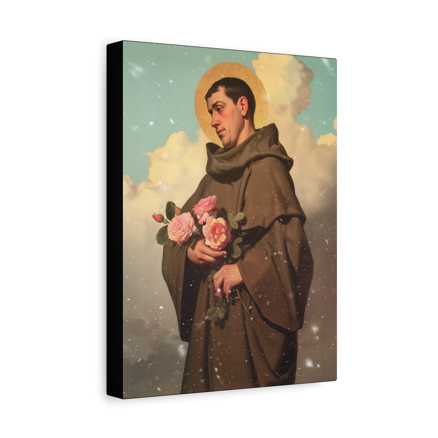 Saint Didacus of Alcala - Gallery Wrapped Canvas - Print - Religious Art for your Home - Catholic Art